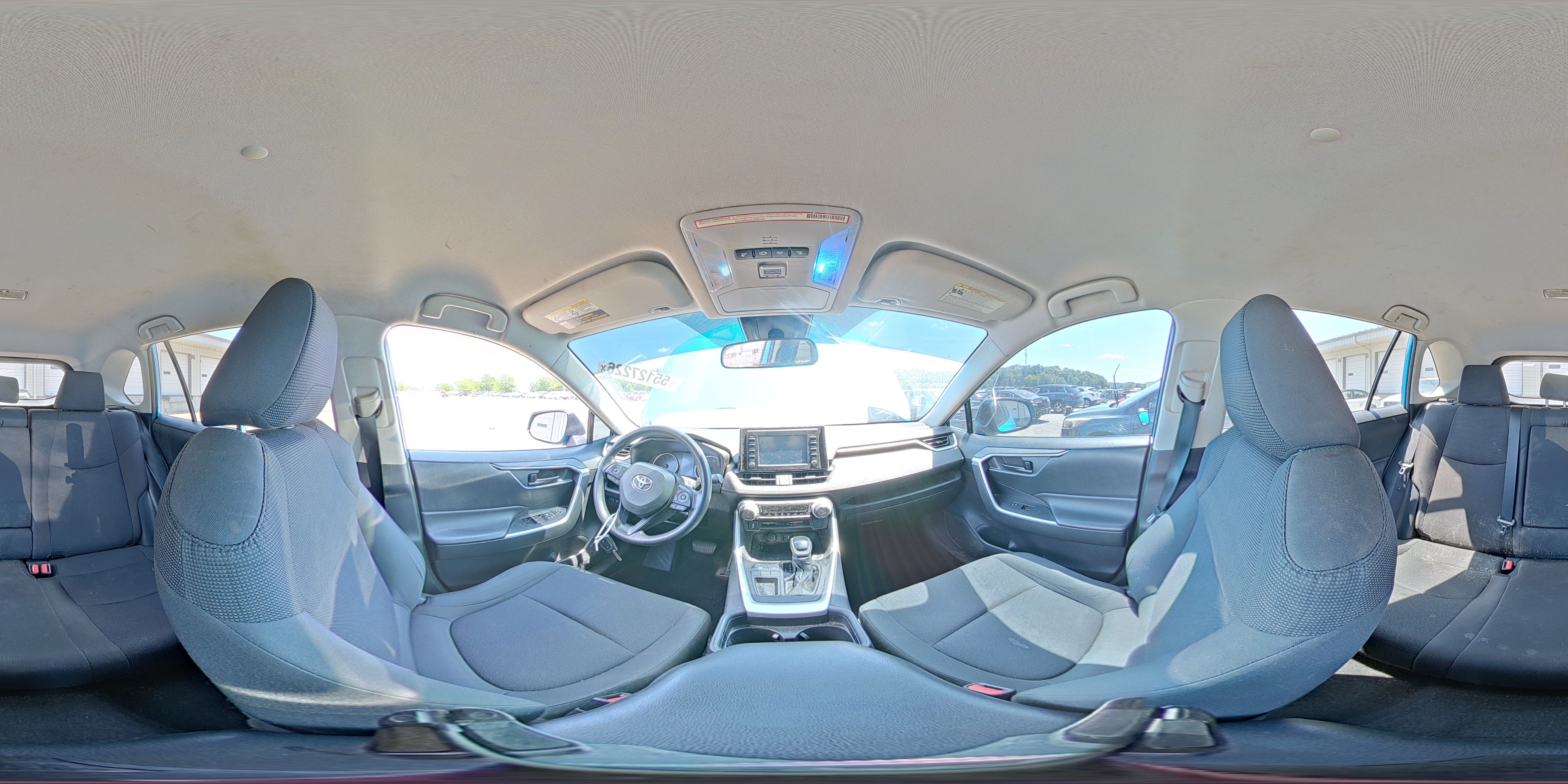 2019 Toyota Rav4 Le Blue vin: 2T3H1RFV7KW021871