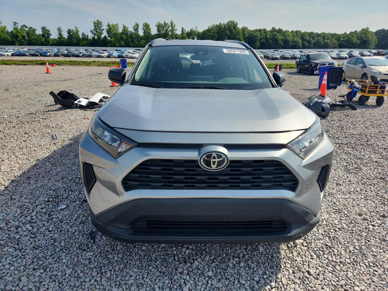 2021 Toyota Rav4 Le Серебряный vin: 2T3H1RFV7MW127076
