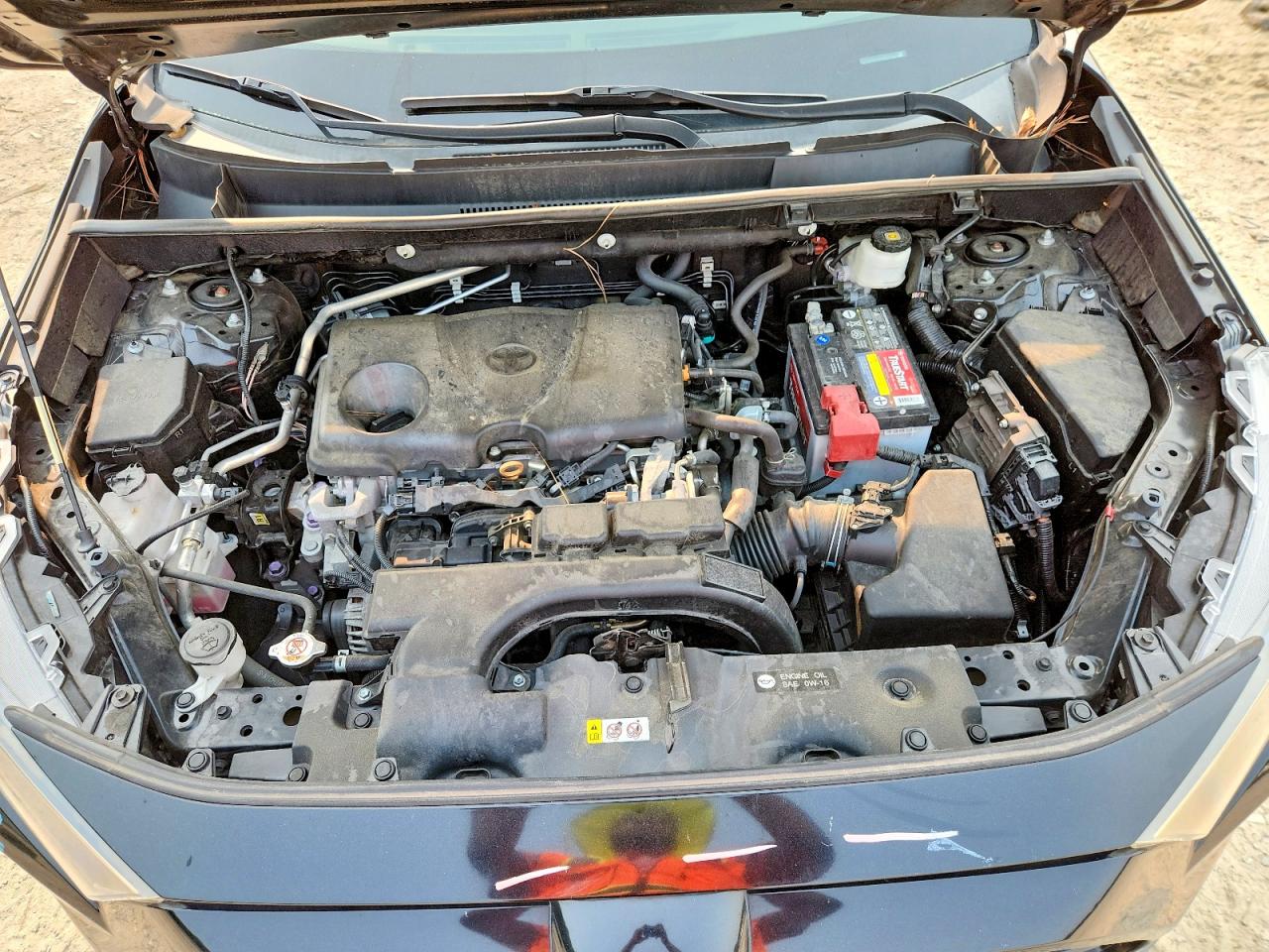 2019 Toyota Rav4 Le Черный vin: 2T3H1RFV8KW051638