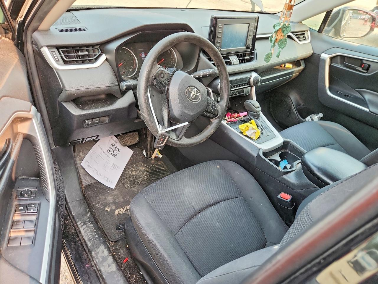 2019 Toyota Rav4 Le Черный vin: 2T3H1RFV8KW051638