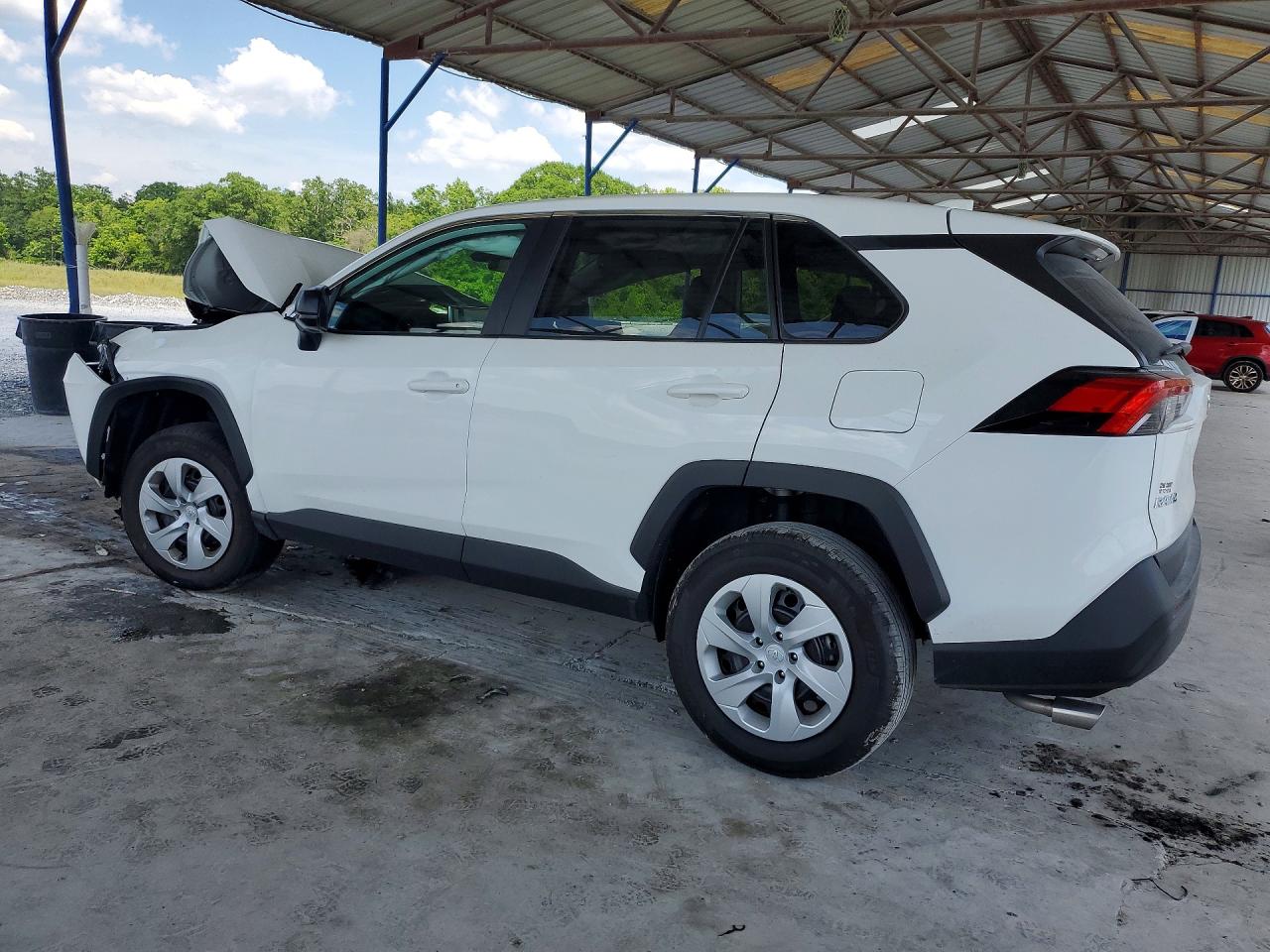 2025 Toyota Rav4 Le White vin: 2T3H1RFV8SW414035