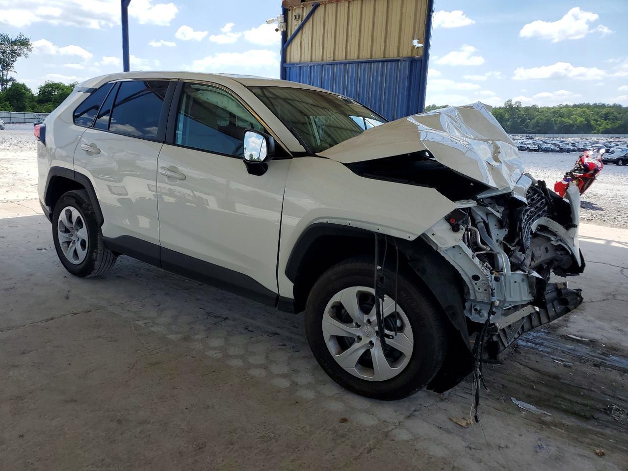 2025 Toyota Rav4 Le White vin: 2T3H1RFV8SW414035