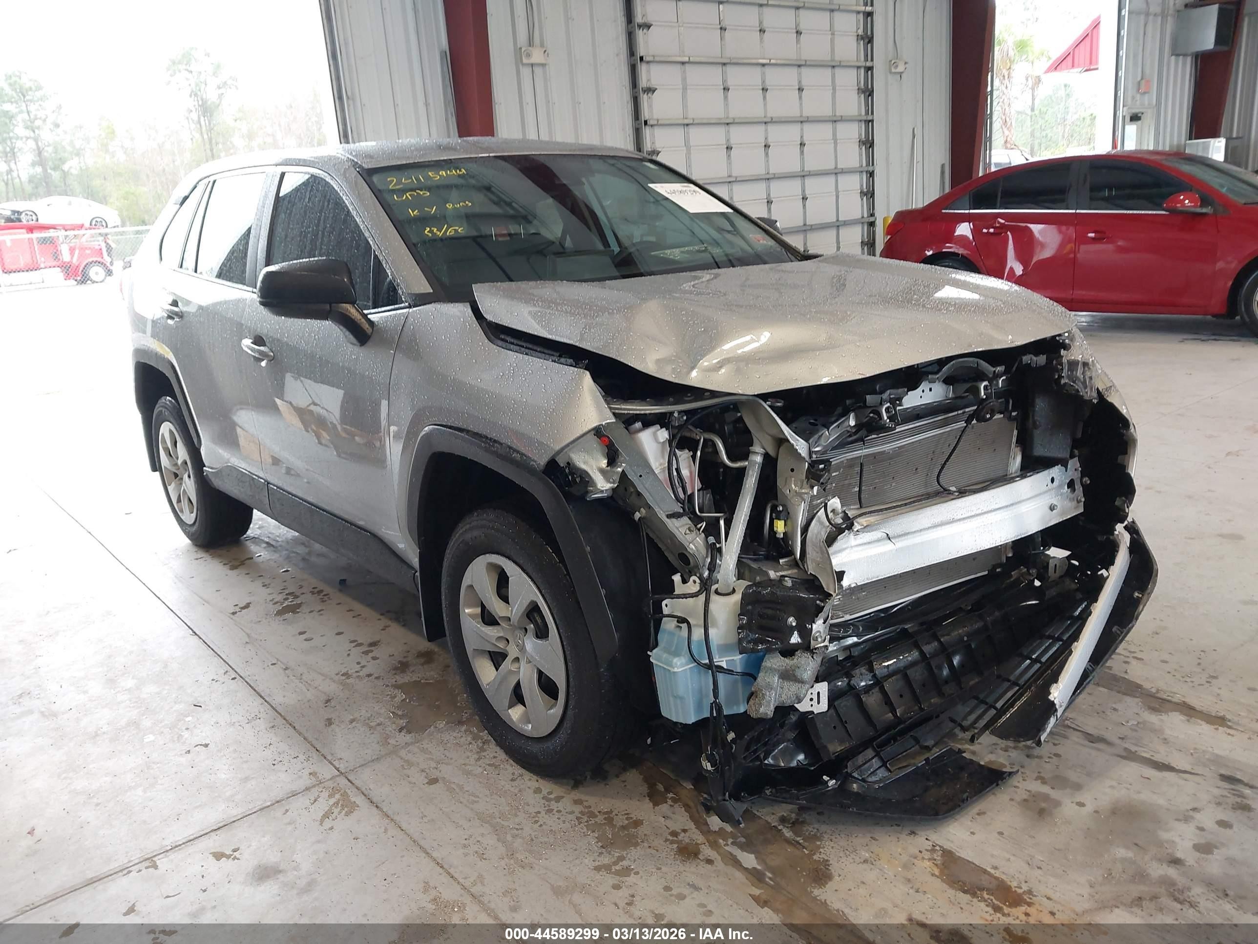 2024 Toyota Rav4 Le Серебряный vin: 2T3H1RFV9RW336407