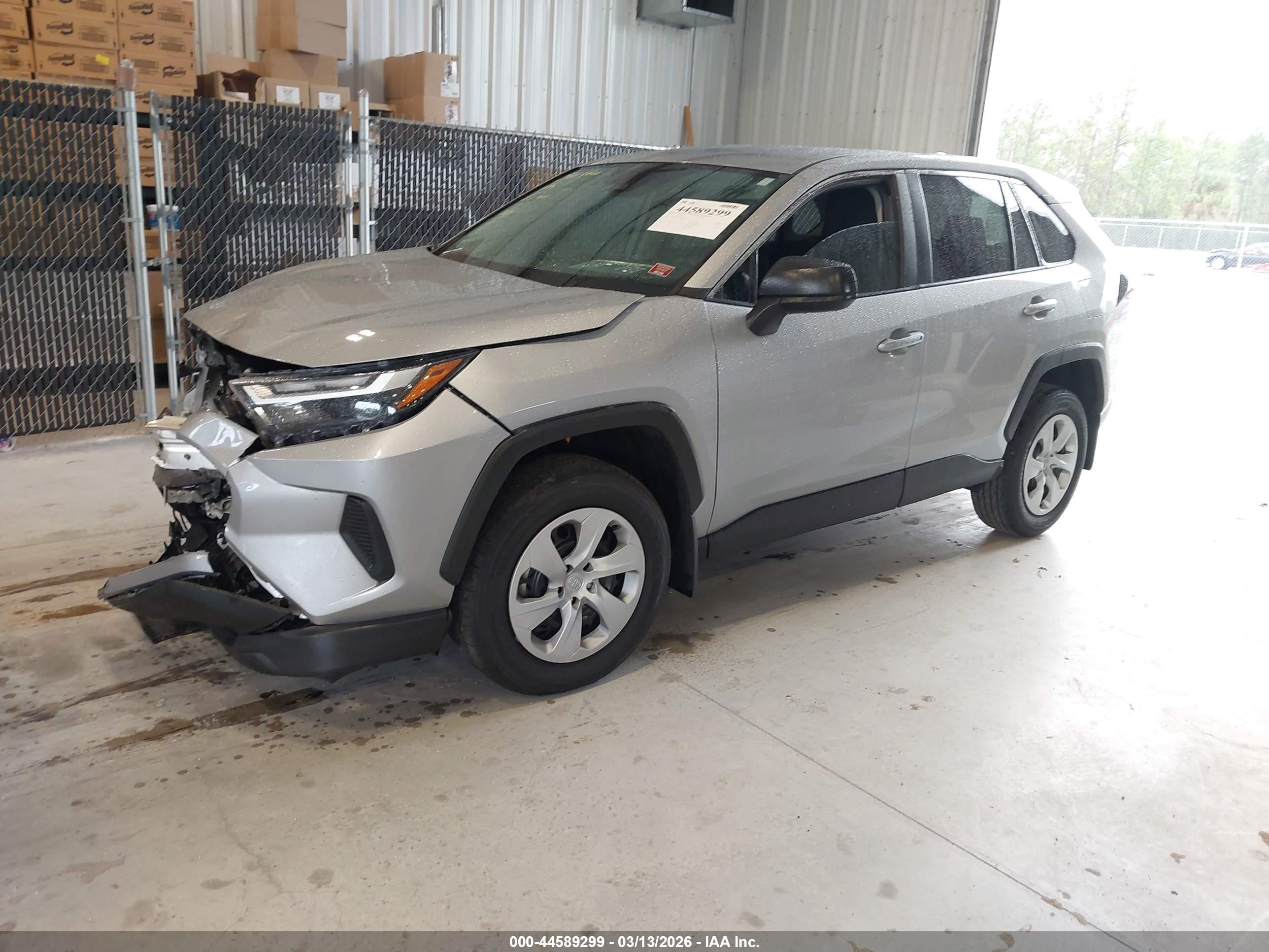 2024 Toyota Rav4 Le Серебряный vin: 2T3H1RFV9RW336407
