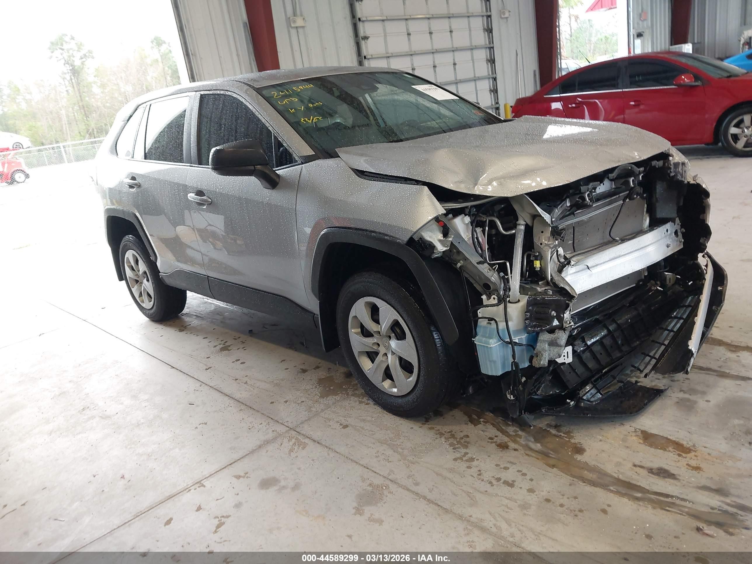 2024 Toyota Rav4 Le Серебряный vin: 2T3H1RFV9RW336407