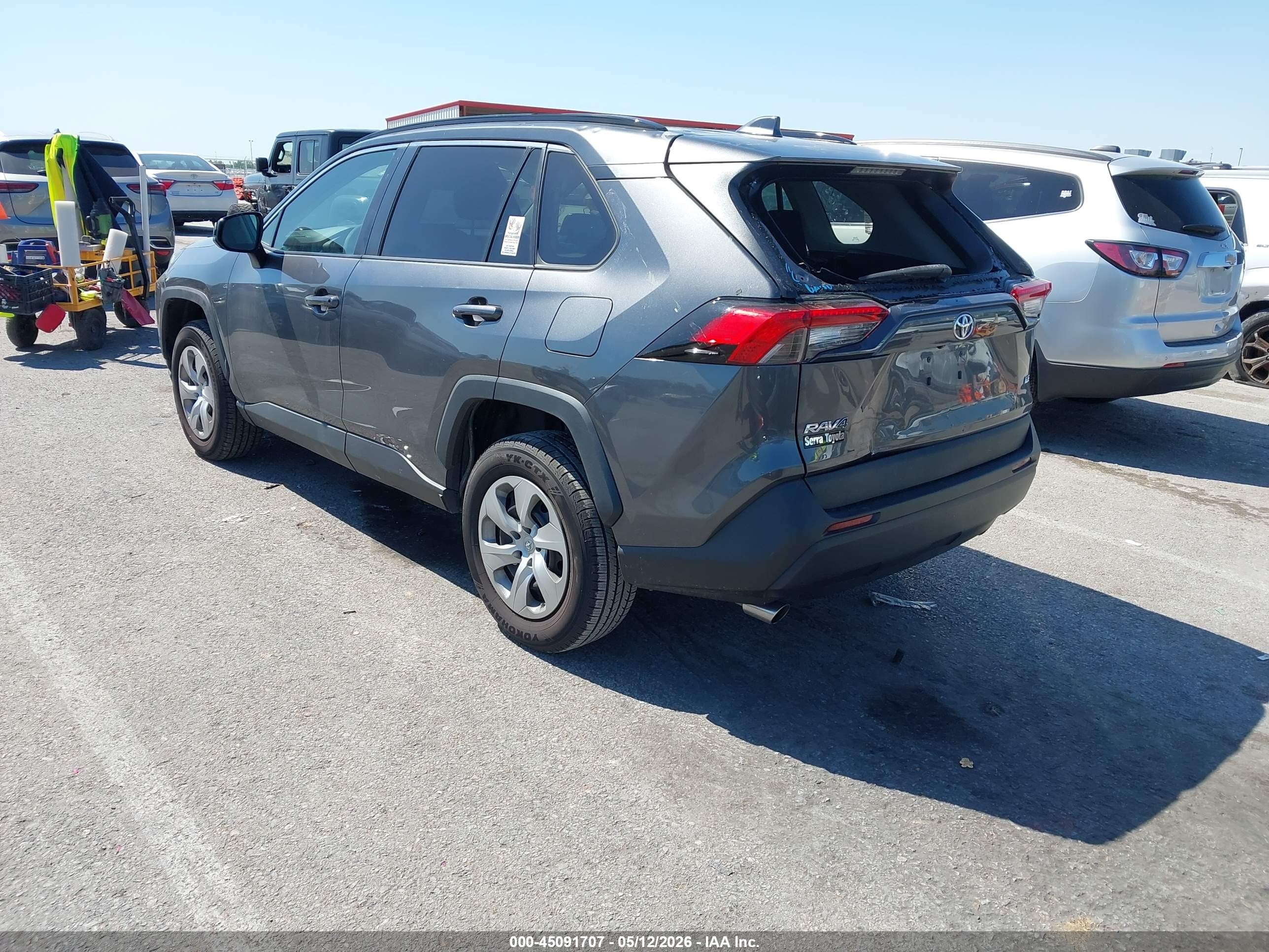 2021 Toyota Rav4 Le Gray vin: 2T3H1RFVXMC130202