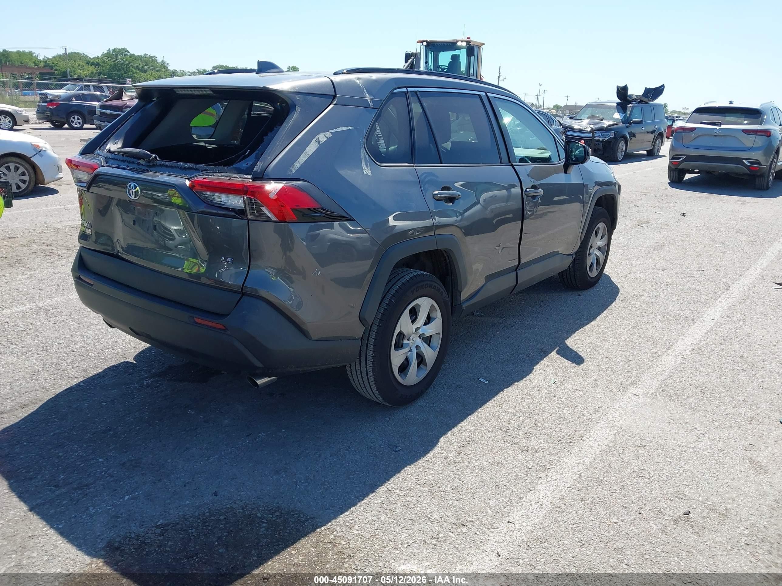 2021 Toyota Rav4 Le Gray vin: 2T3H1RFVXMC130202