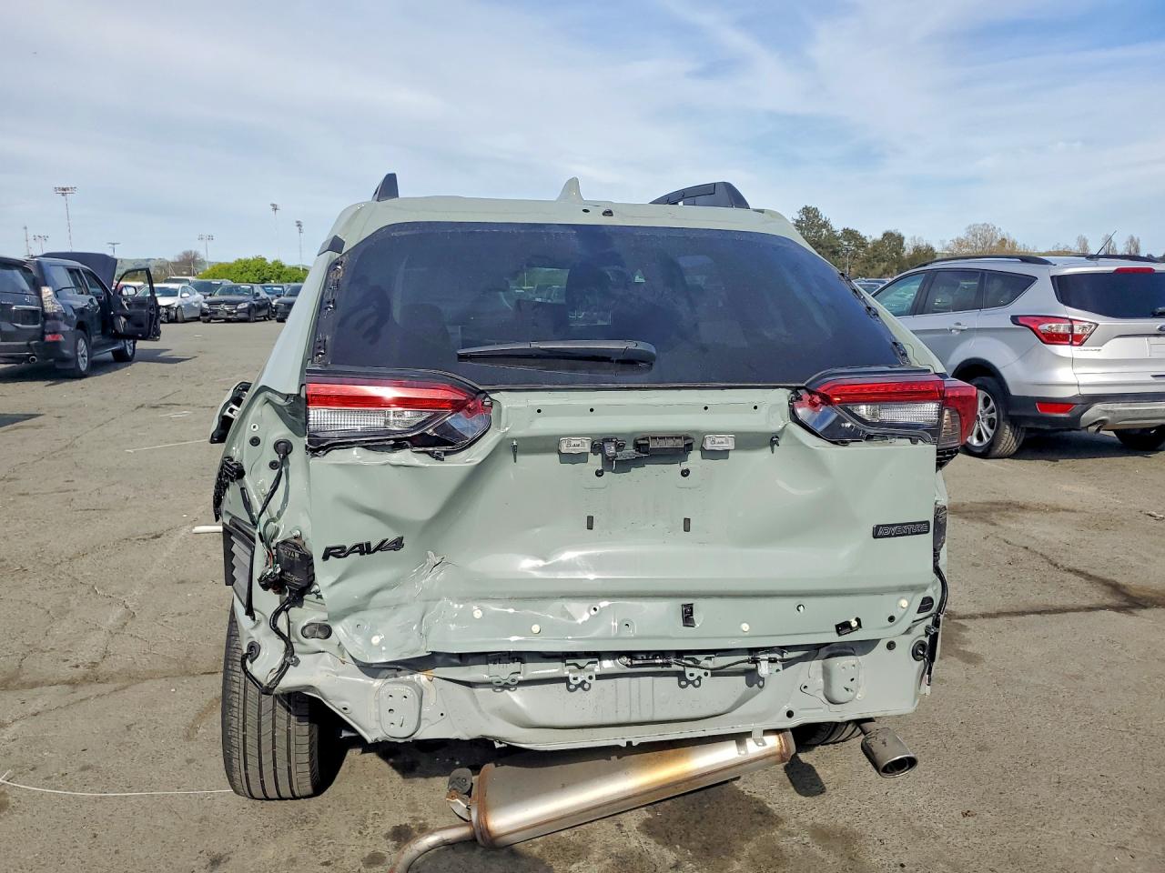 2023 Toyota Rav4 Adventure Gray vin: 2T3J1RFV3PW407065
