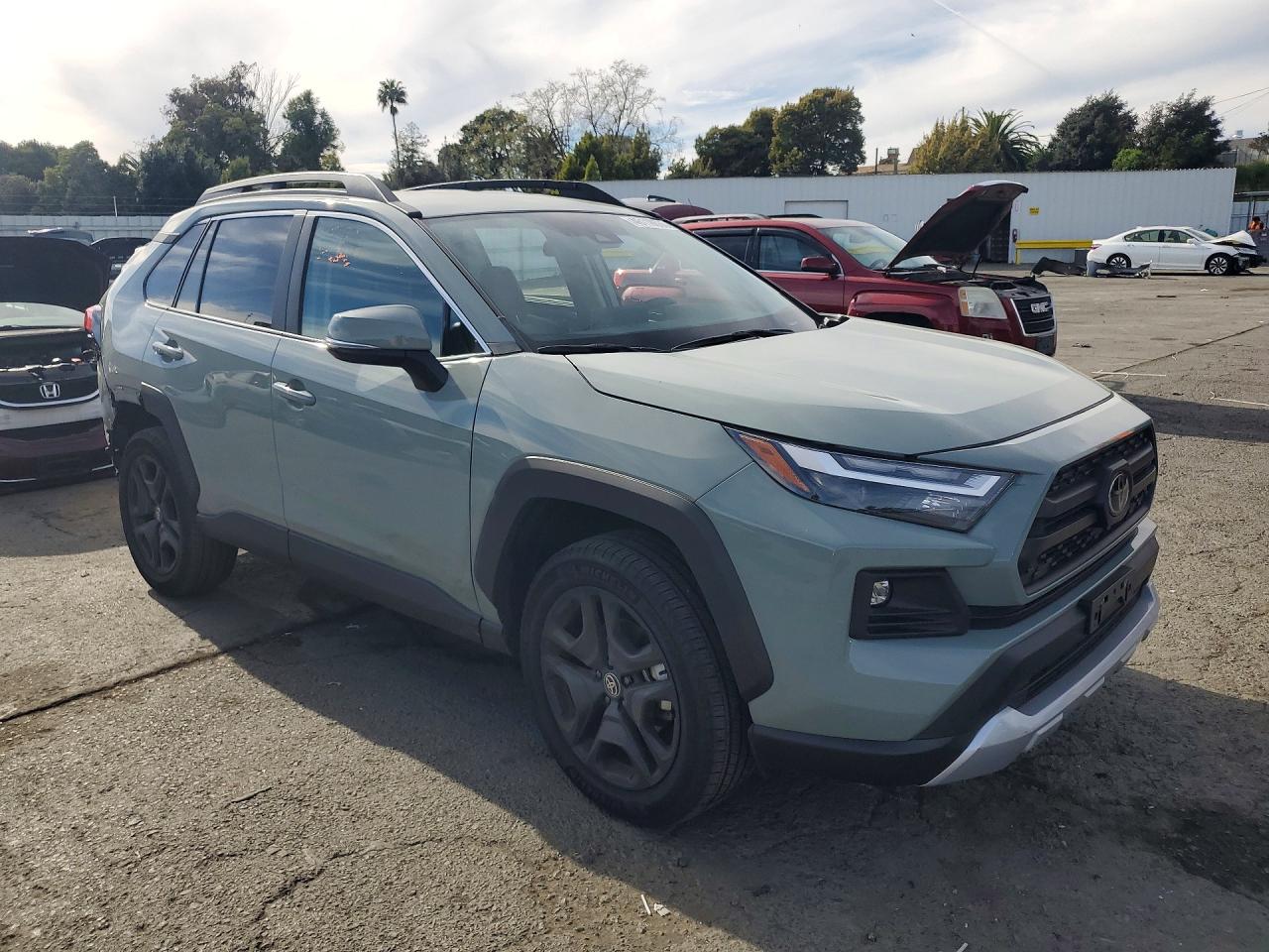 2023 Toyota Rav4 Adventure Gray vin: 2T3J1RFV3PW407065