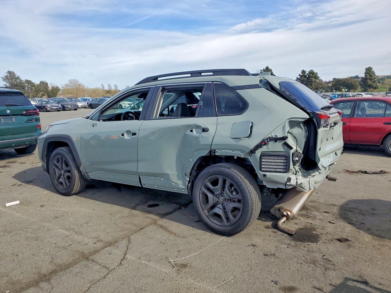 2023 Toyota Rav4 Adventure Gray vin: 2T3J1RFV3PW407065