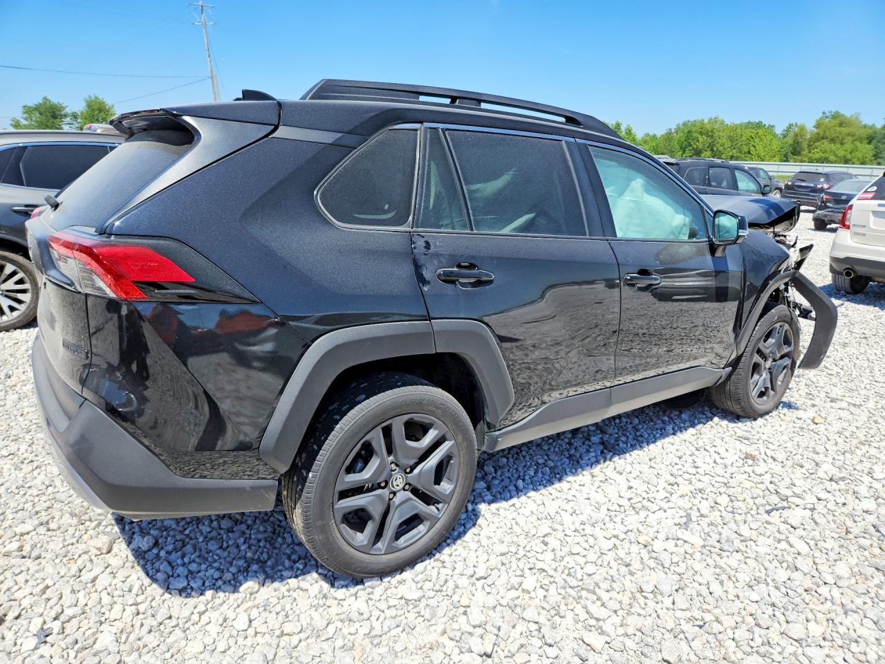 2024 Toyota Rav4 Adventure Black vin: 2T3J1RFV3RW415847