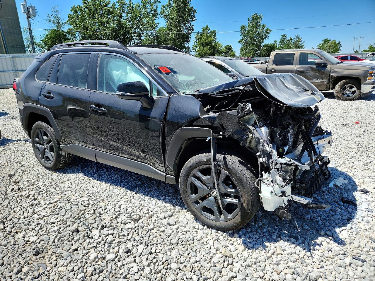 2024 Toyota Rav4 Adventure Black vin: 2T3J1RFV3RW415847