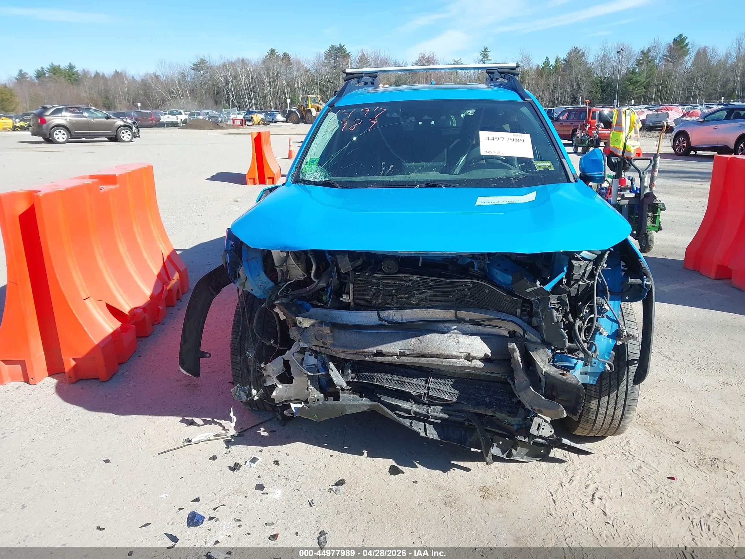 2019 Toyota Rav4 Adventure Синий vin: 2T3J1RFV4KW008612