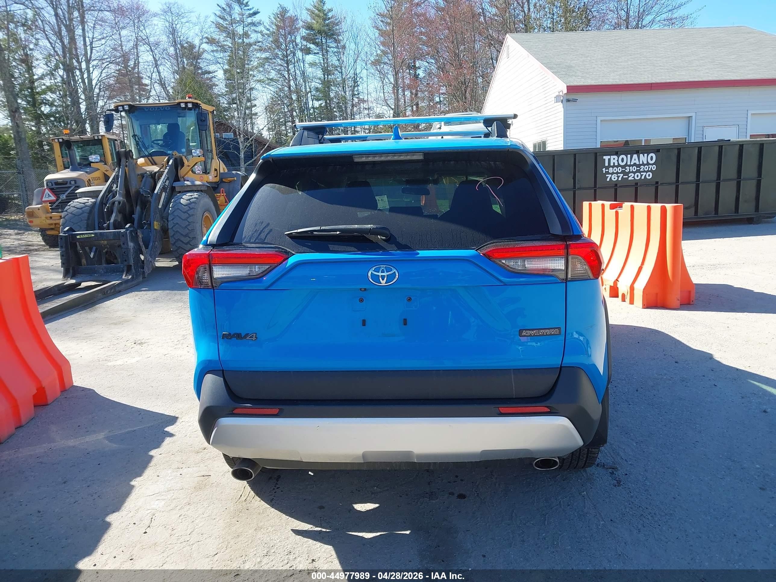 2019 Toyota Rav4 Adventure Синий vin: 2T3J1RFV4KW008612
