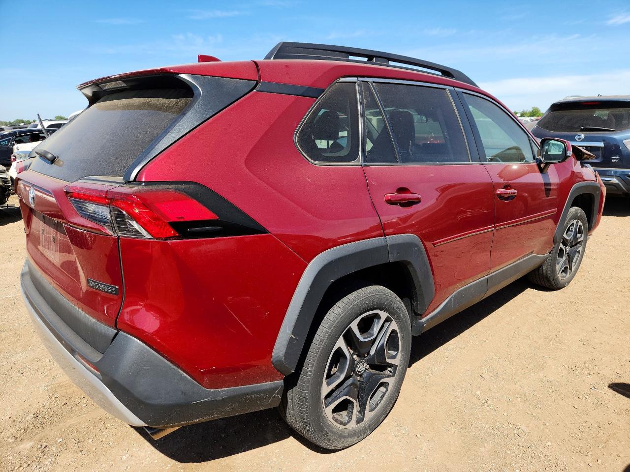 2019 Toyota Rav4 Adventure Red vin: 2T3J1RFV4KW027645