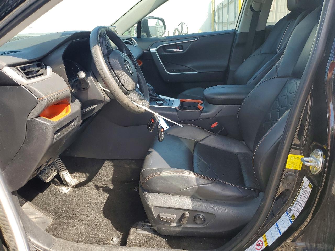 2019 Toyota Rav4 Adventure Black vin: 2T3J1RFV7KW033133