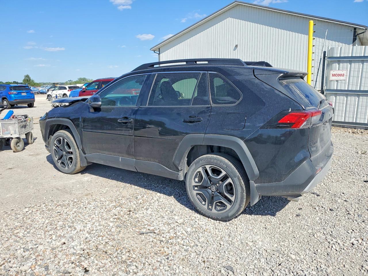 2019 Toyota Rav4 Adventure Black vin: 2T3J1RFV7KW033133