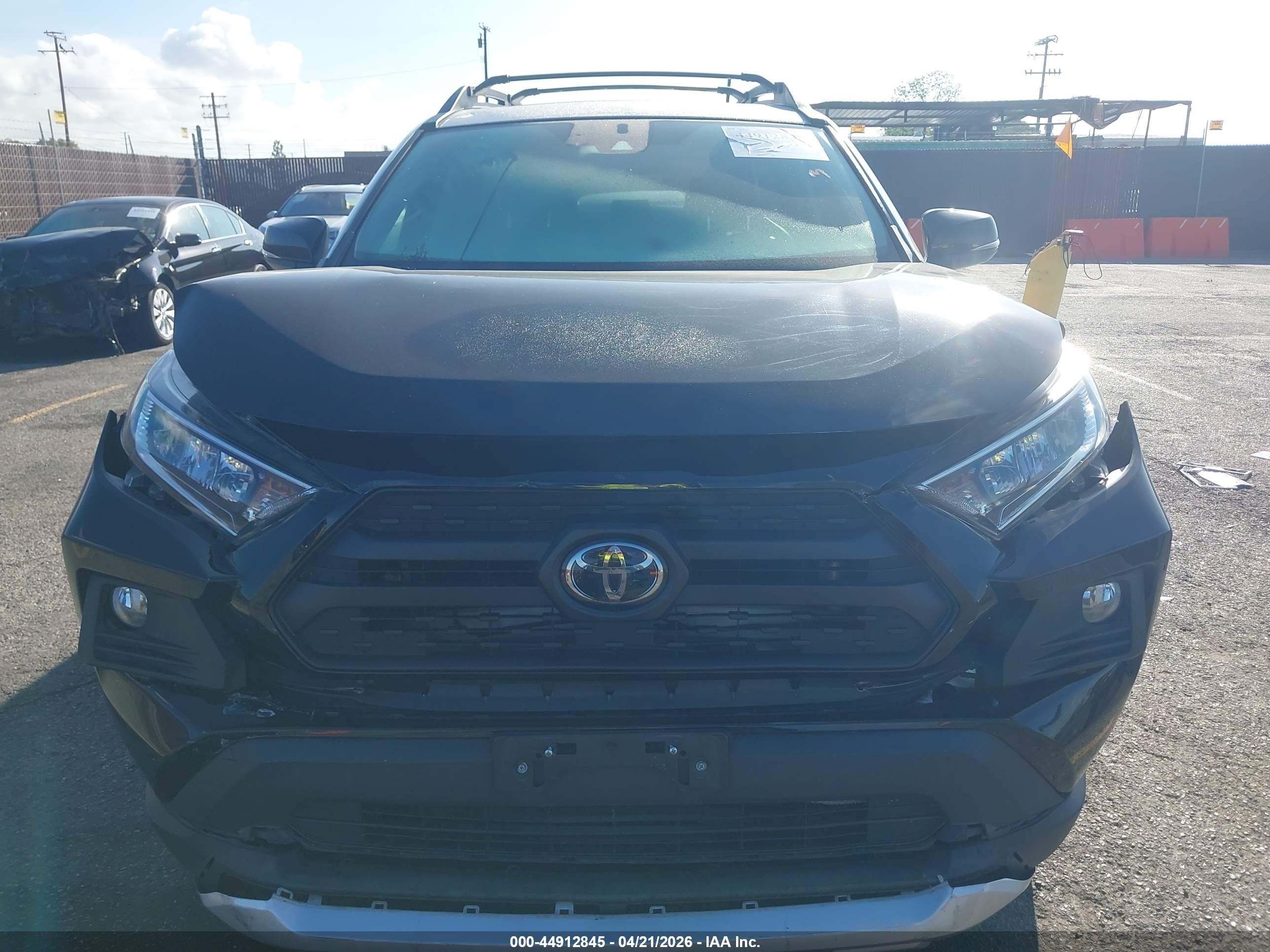 2019 Toyota Rav4 Adventure Black vin: 2T3J1RFV8KC010767