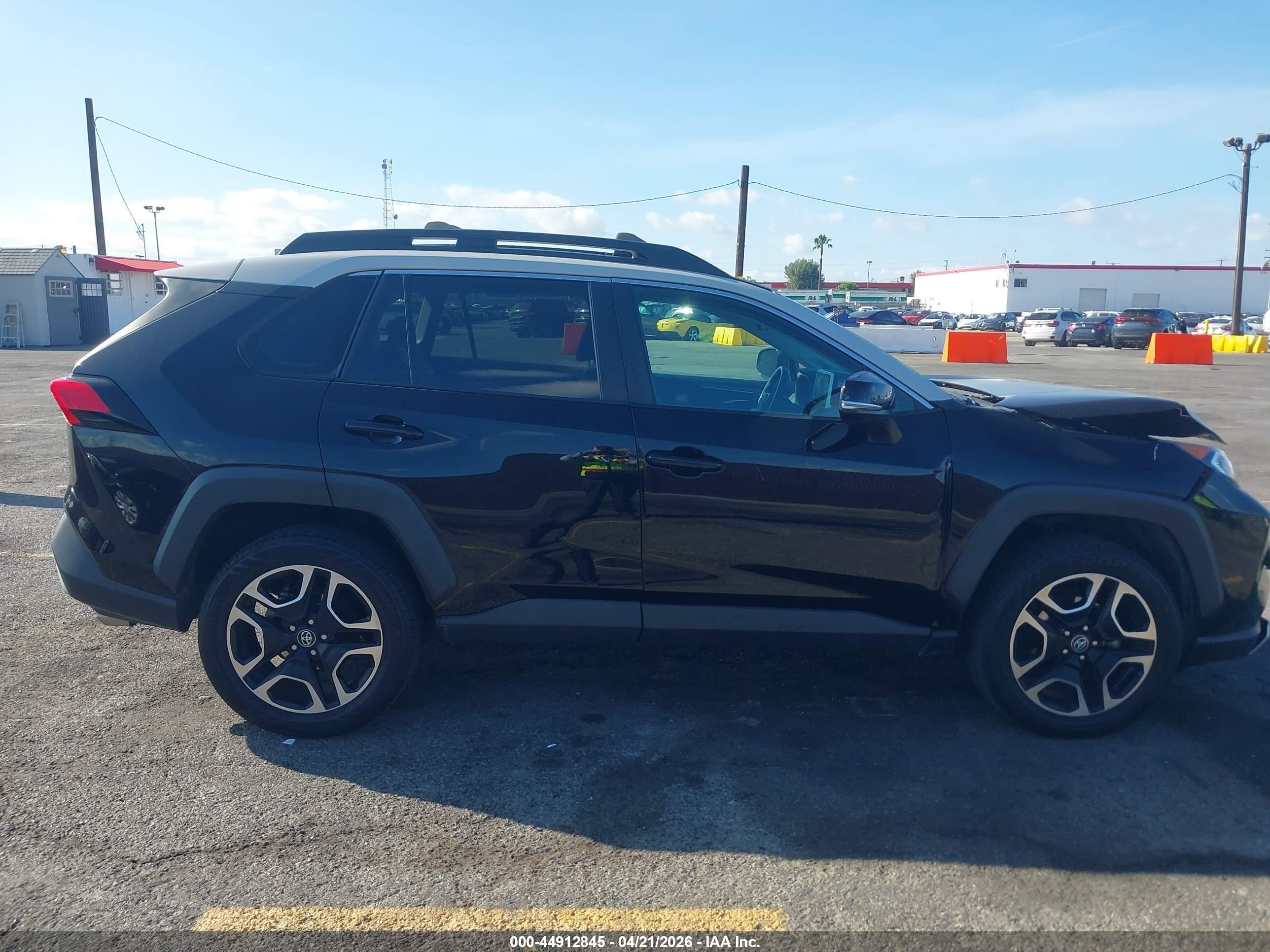 2019 Toyota Rav4 Adventure Black vin: 2T3J1RFV8KC010767