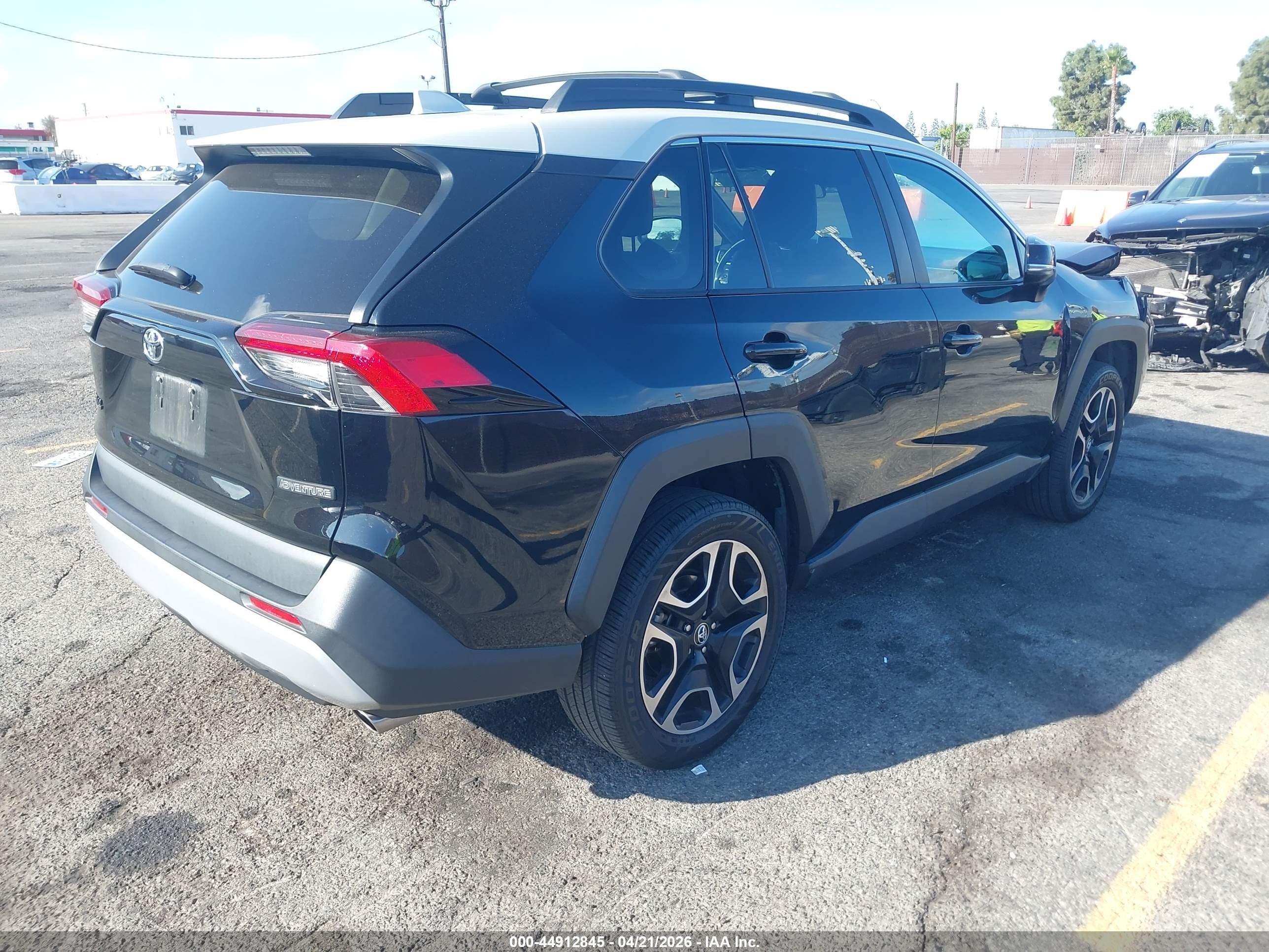2019 Toyota Rav4 Adventure Black vin: 2T3J1RFV8KC010767