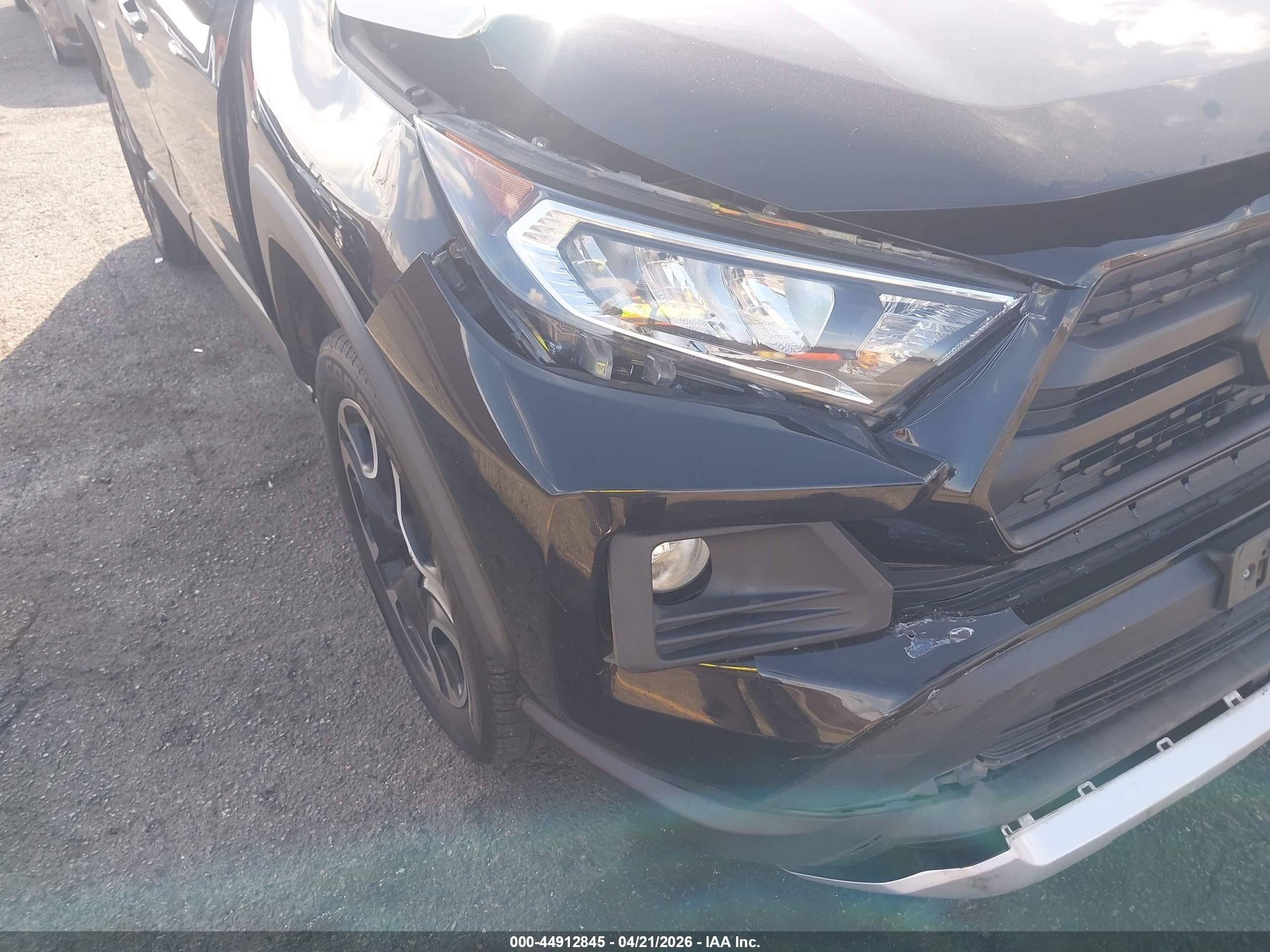 2019 Toyota Rav4 Adventure Black vin: 2T3J1RFV8KC010767