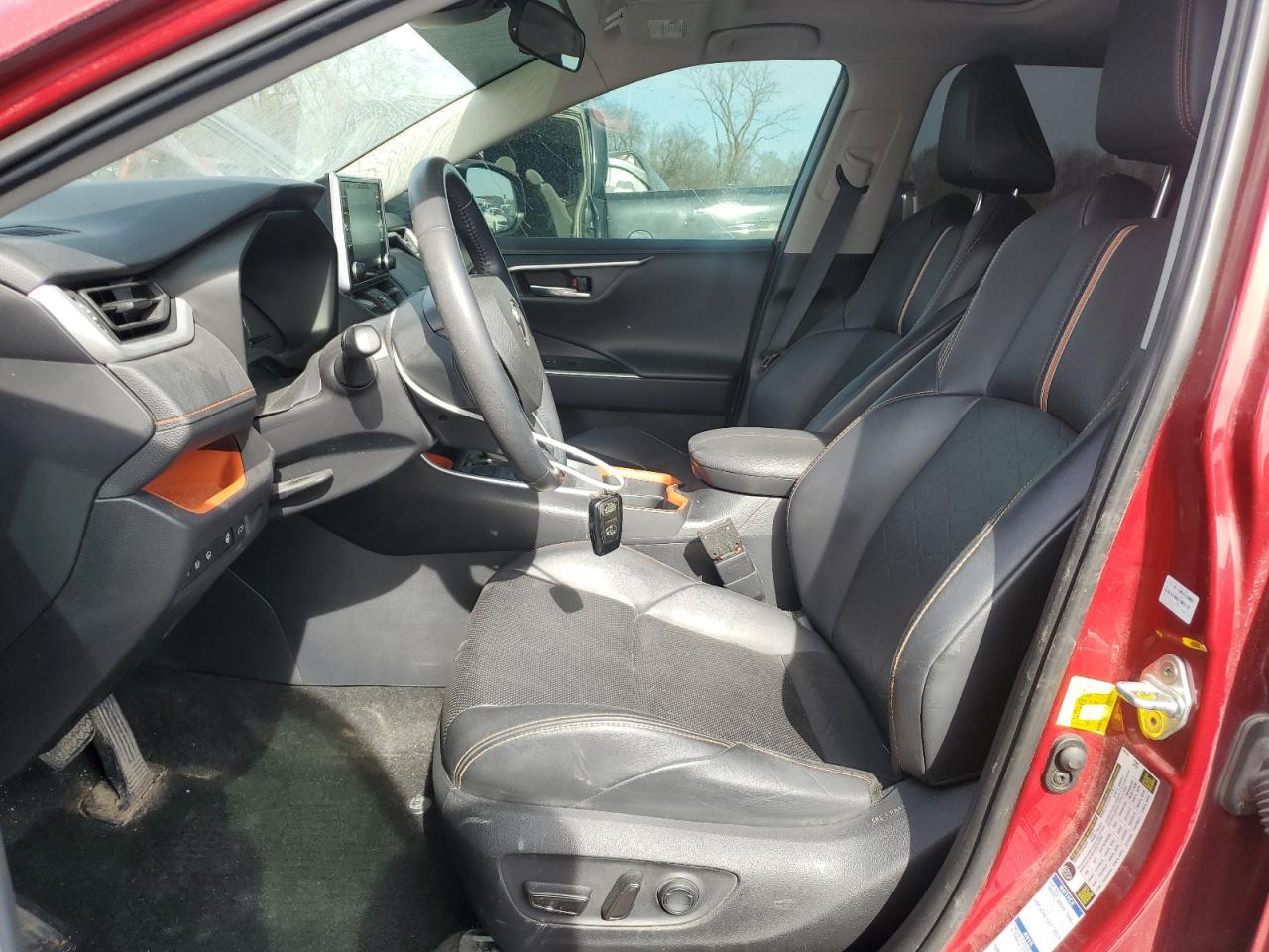 2019 Toyota Rav4 Adventure Maroon vin: 2T3J1RFV8KW021735