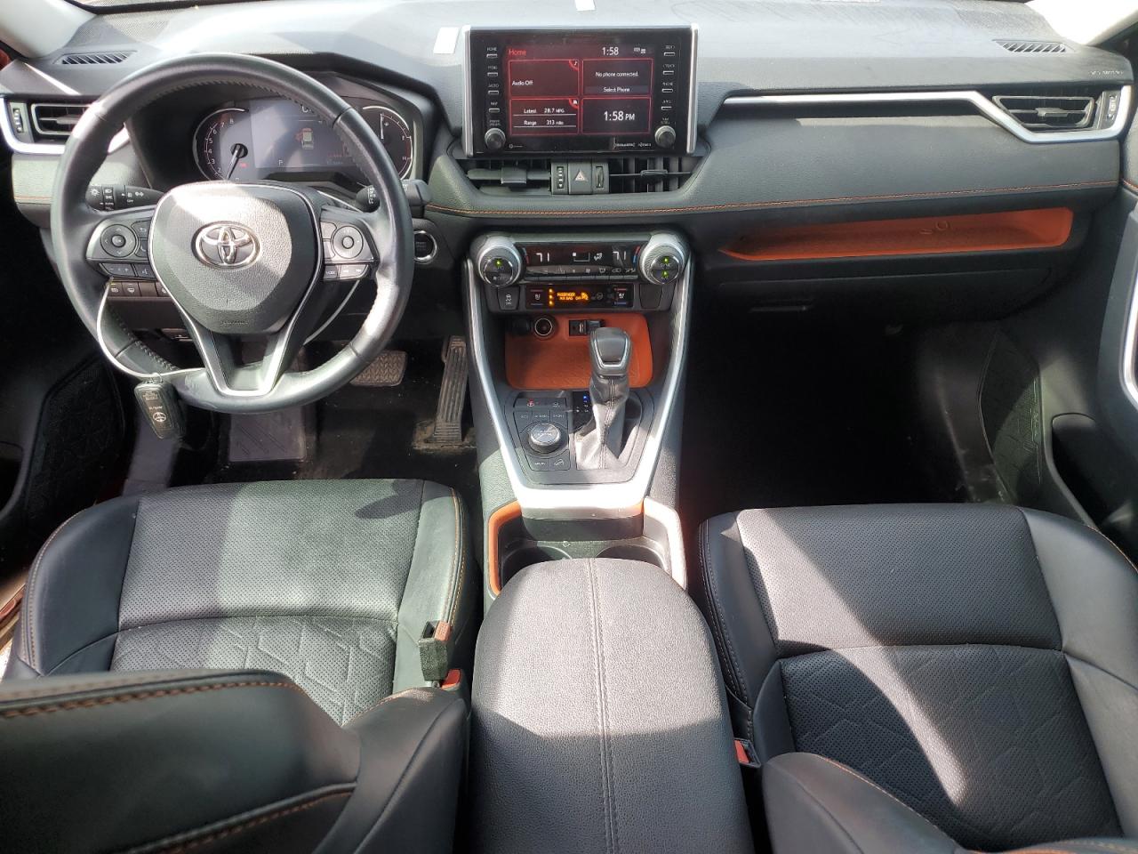2019 Toyota Rav4 Adventure Maroon vin: 2T3J1RFV8KW021735