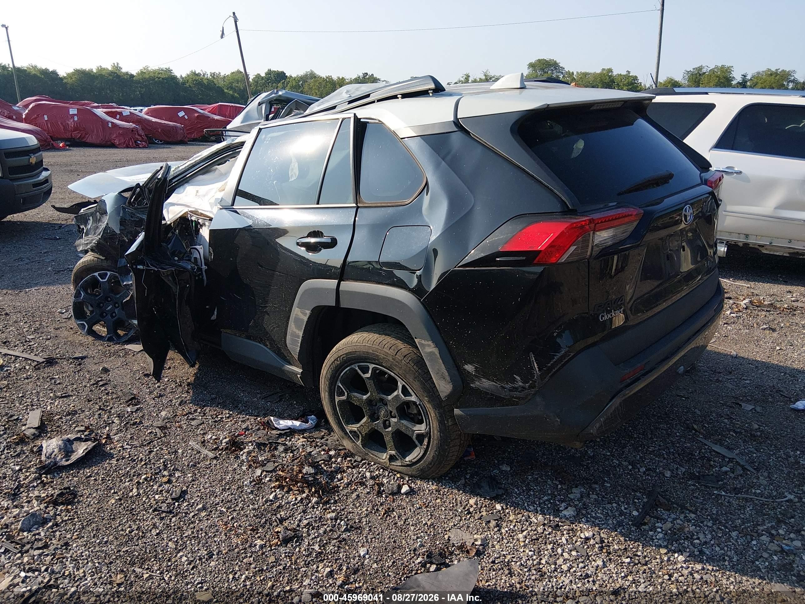 2020 Toyota Rav4 Trd Off-road Black vin: 2T3J1RFV9LC063091