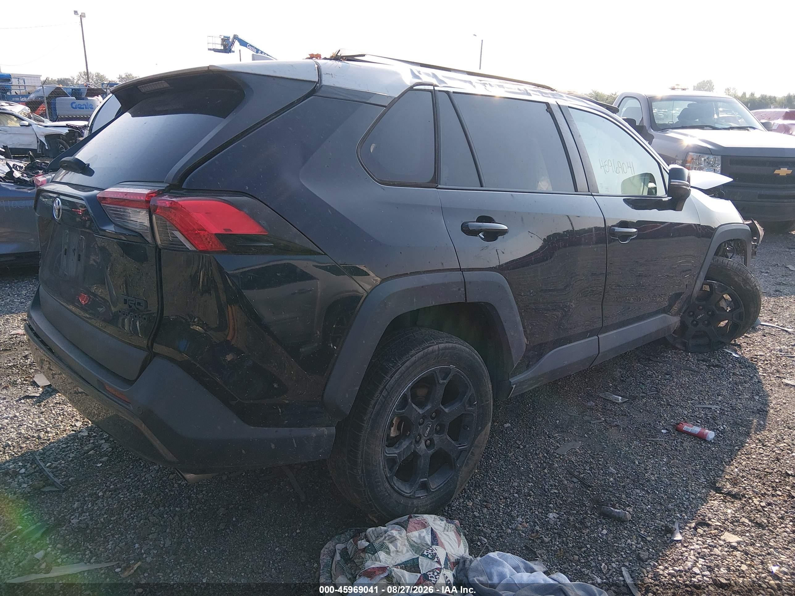 2020 Toyota Rav4 Trd Off-road Black vin: 2T3J1RFV9LC063091