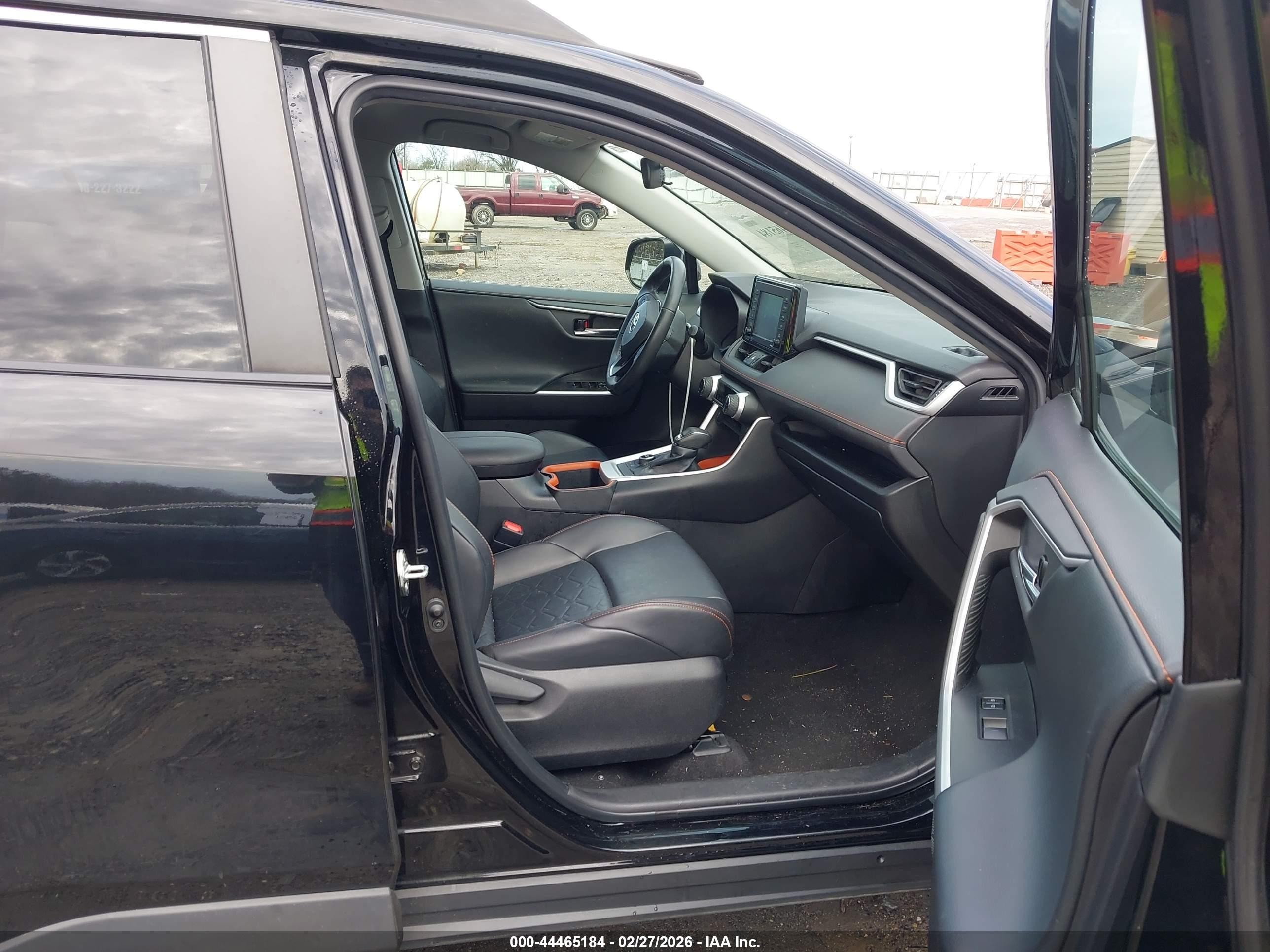 2022 Toyota Rav4 Adventure Black vin: 2T3J1RFV9NW285602