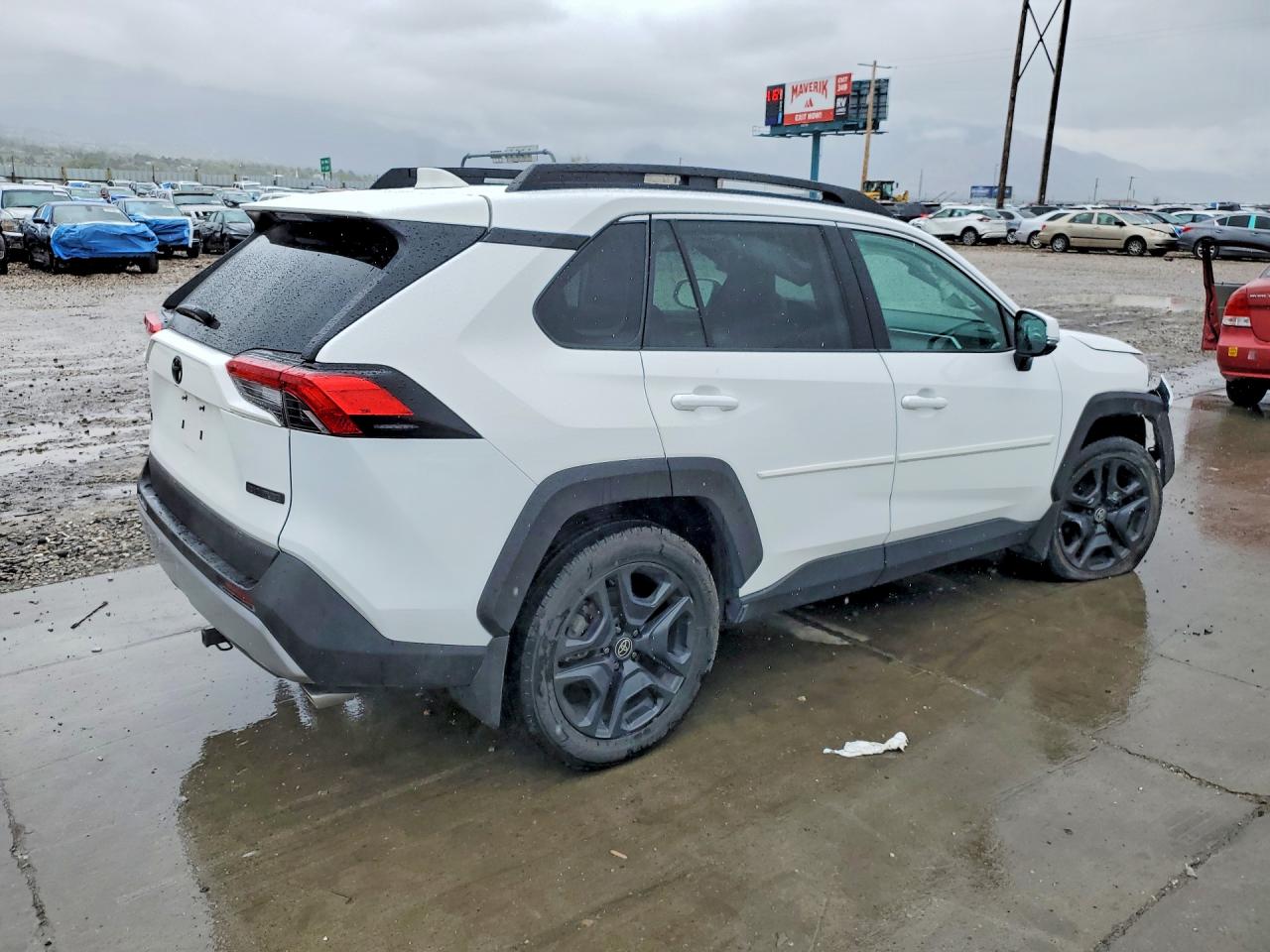 2023 Toyota Rav4 Adventure Белый vin: 2T3J1RFVXPW356048
