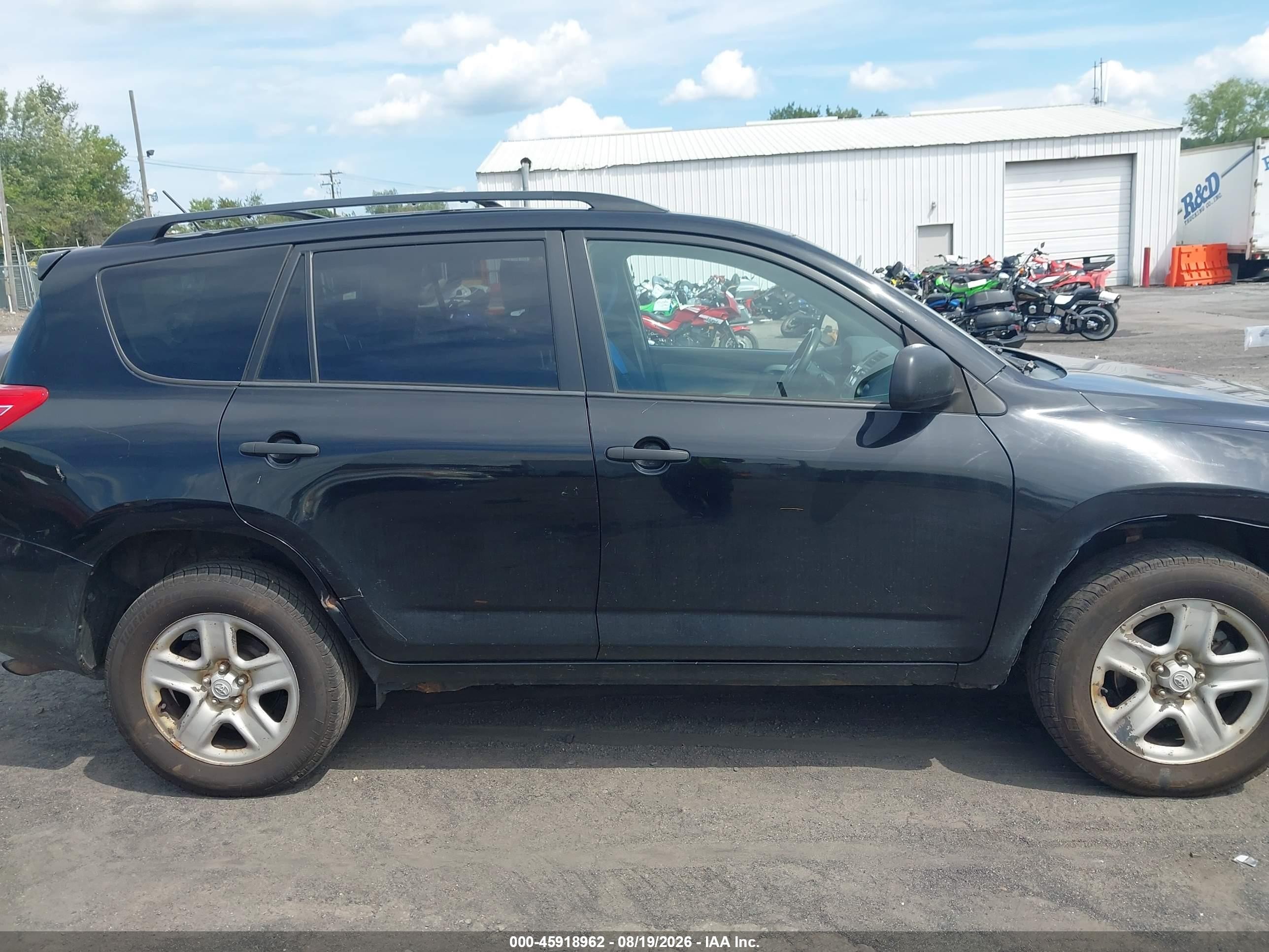 2010 Toyota Rav4   Черный vin: 2T3JF4DV0AW067484