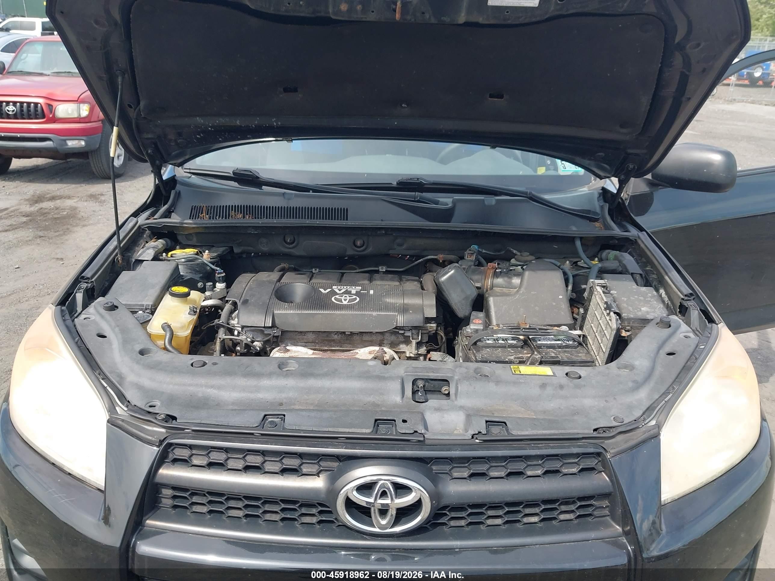 2010 Toyota Rav4   Черный vin: 2T3JF4DV0AW067484