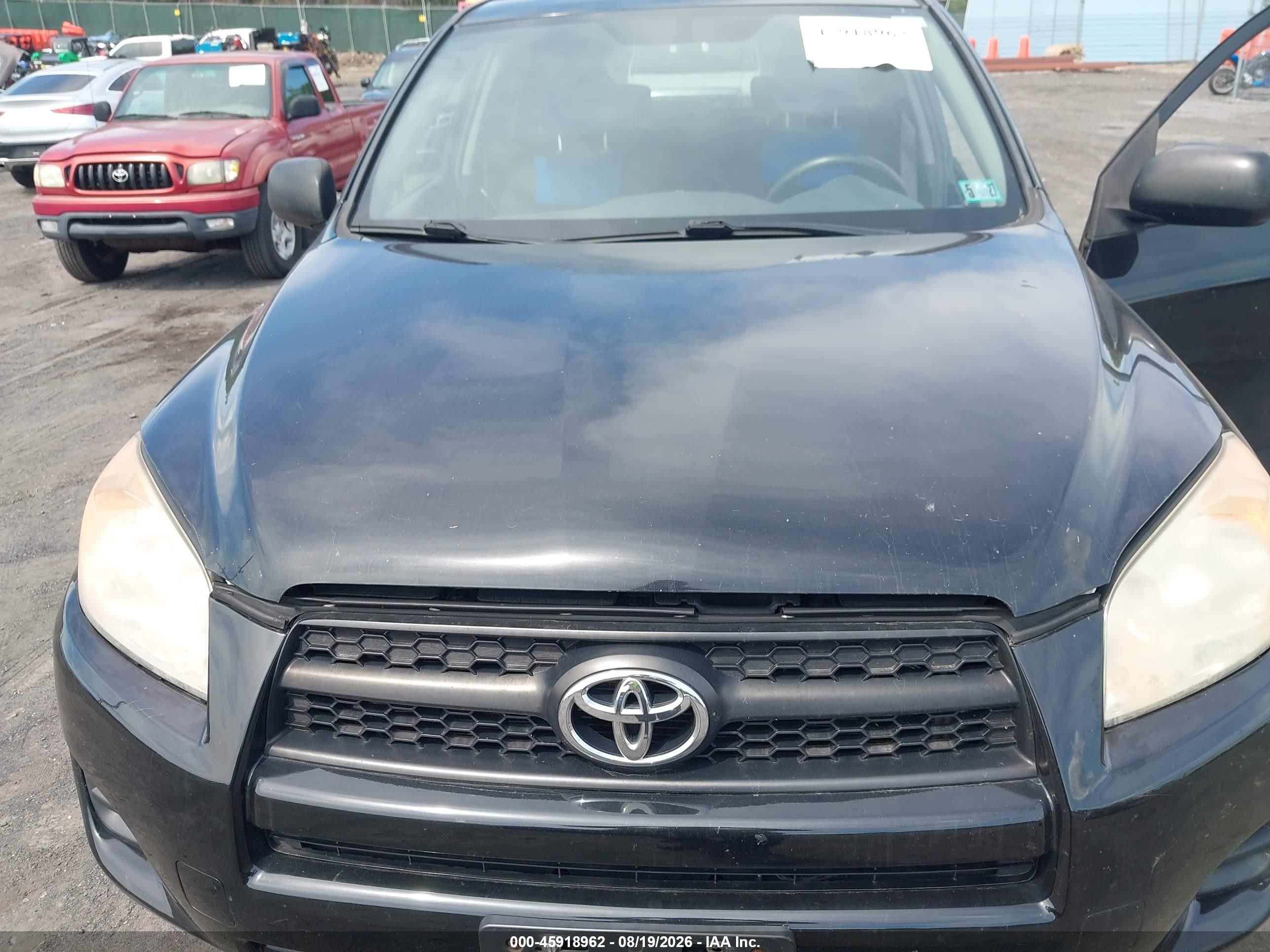 2010 Toyota Rav4   Черный vin: 2T3JF4DV0AW067484