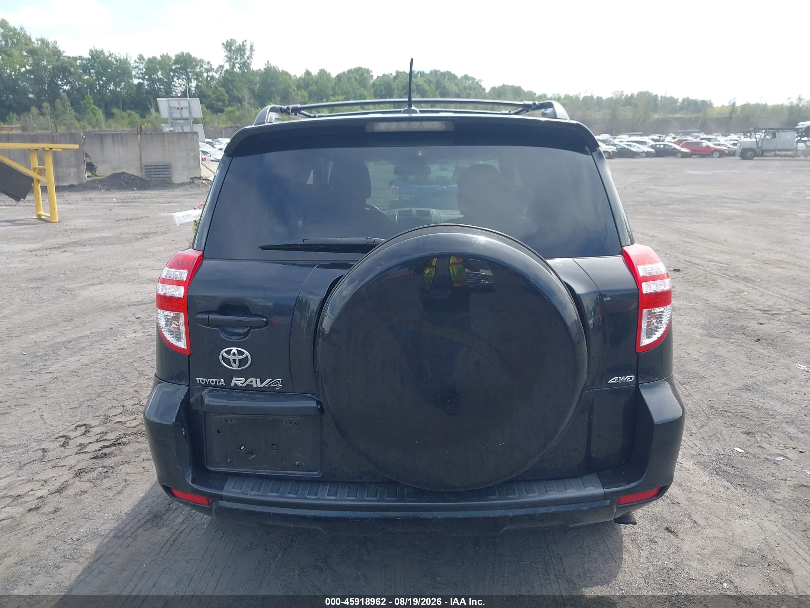 2010 Toyota Rav4   Черный vin: 2T3JF4DV0AW067484