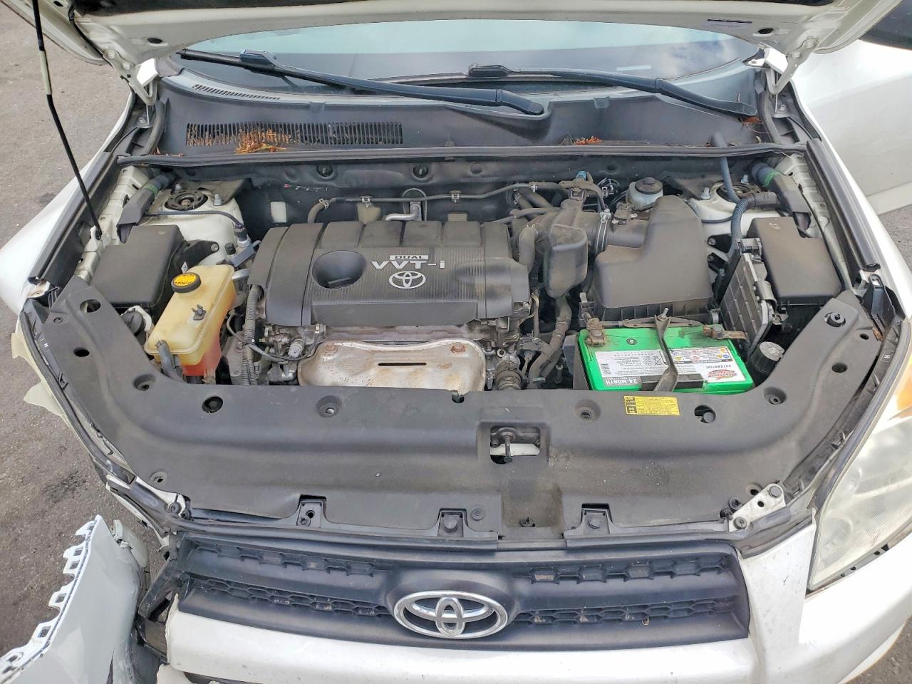 2010 Toyota Rav4 Base White vin: 2T3JF4DV0AW069879