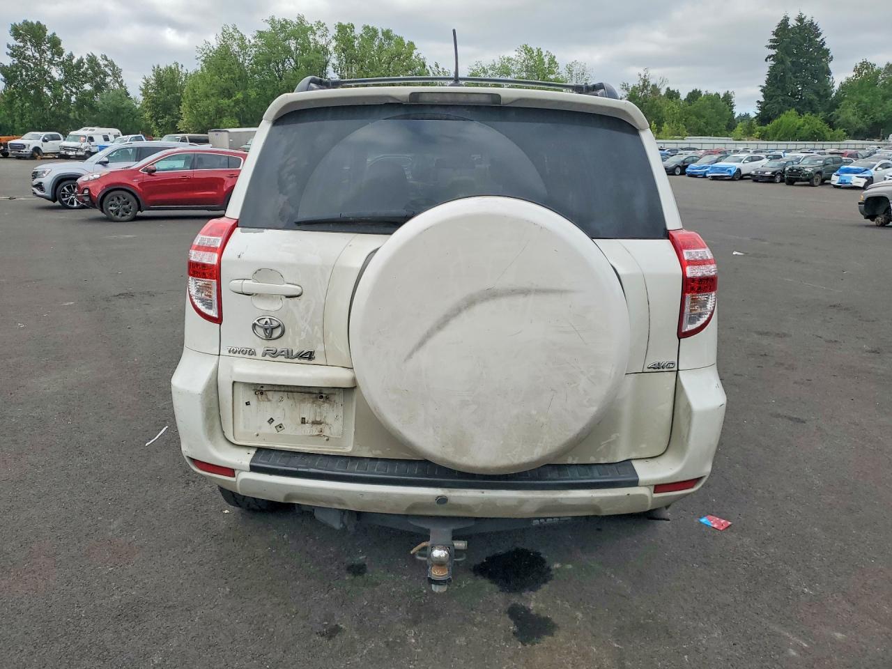 2010 Toyota Rav4 Base White vin: 2T3JF4DV0AW069879