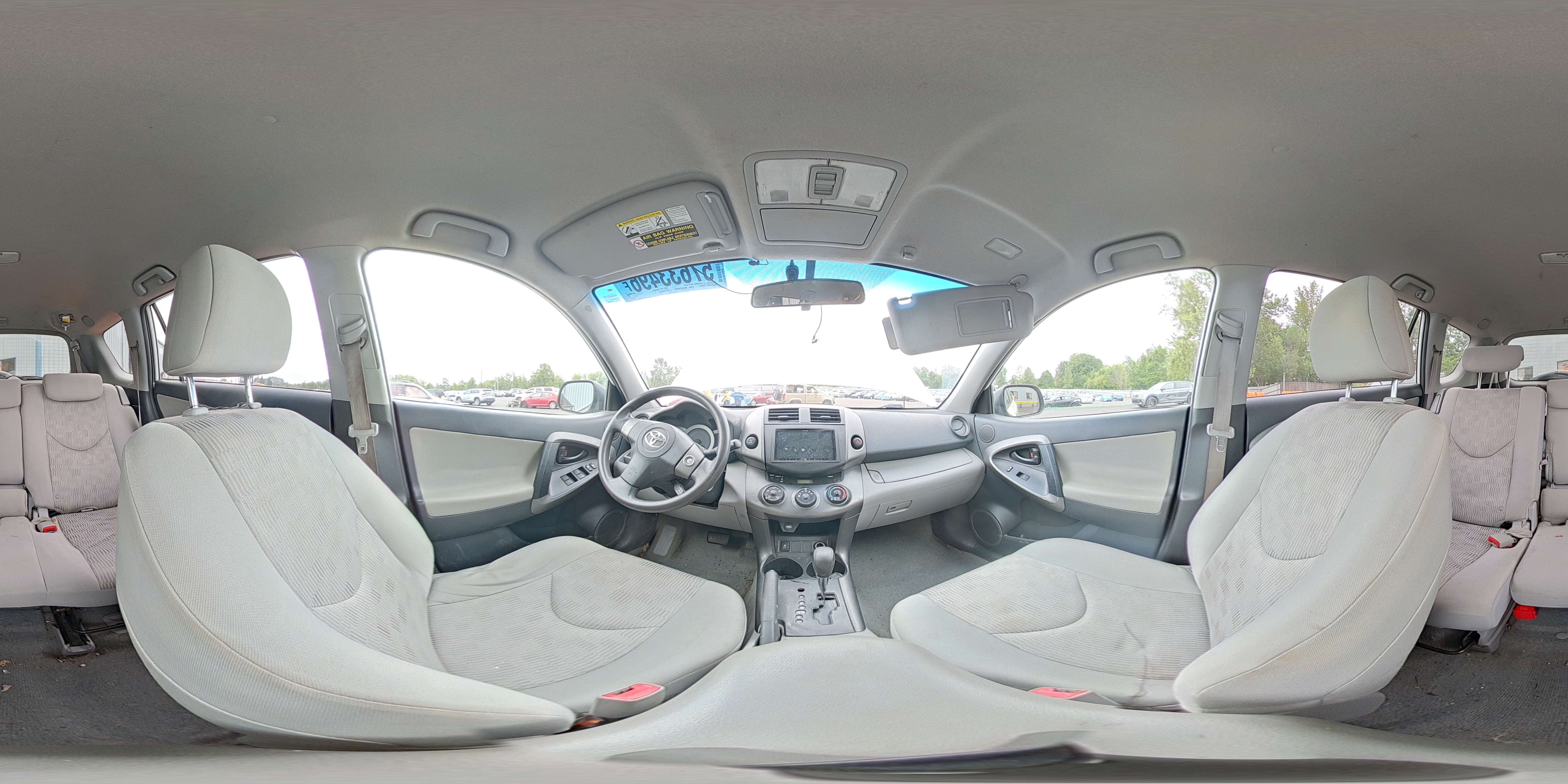 2010 Toyota Rav4 Base White vin: 2T3JF4DV0AW069879