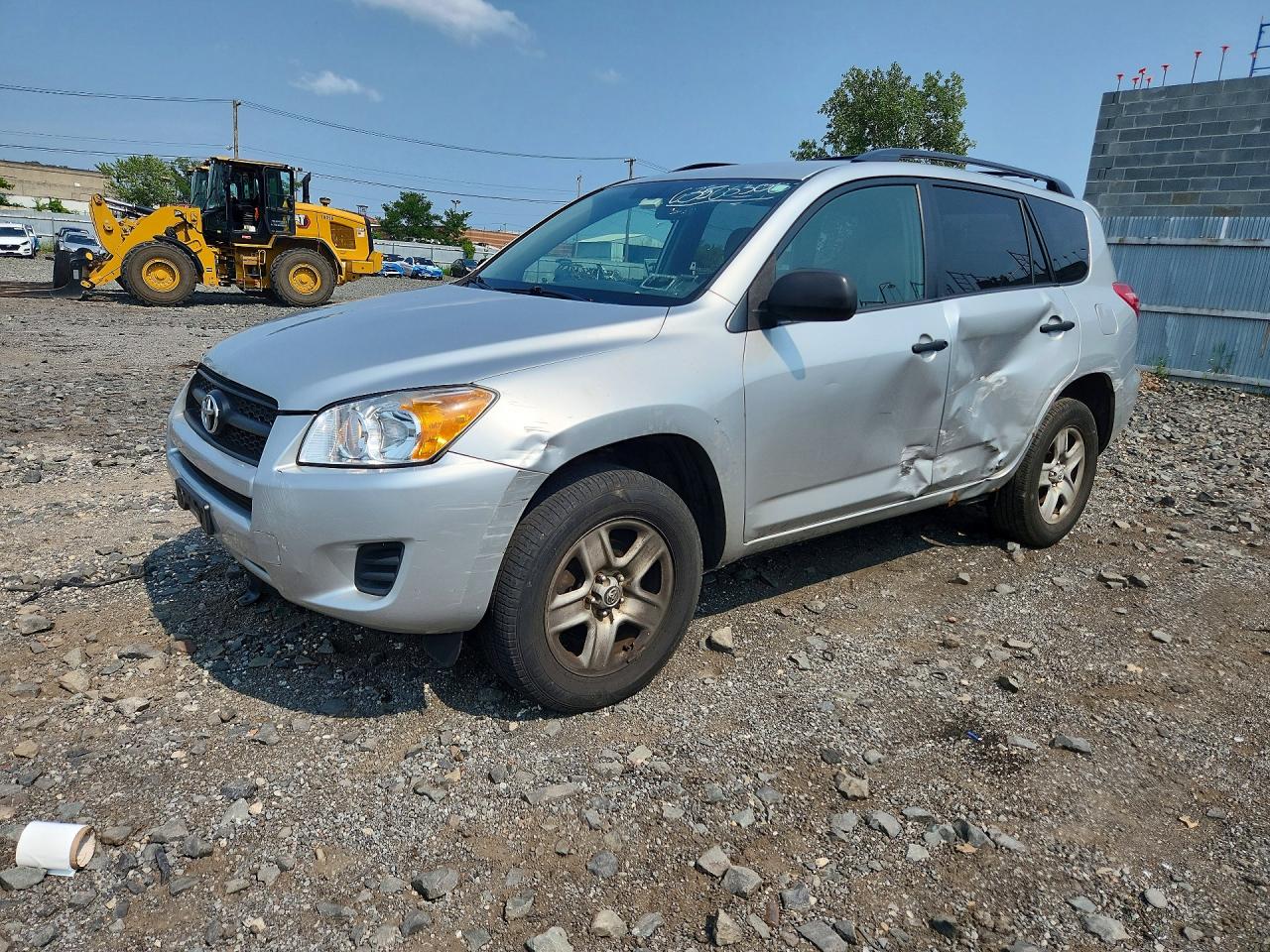 2010 Toyota Rav4 Base Серебряный vin: 2T3JF4DV0AW071695