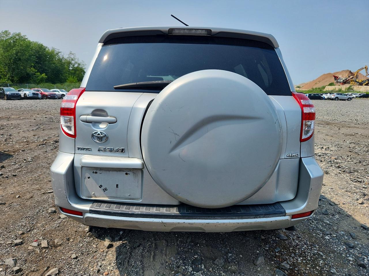 2010 Toyota Rav4 Base Silver vin: 2T3JF4DV0AW071695