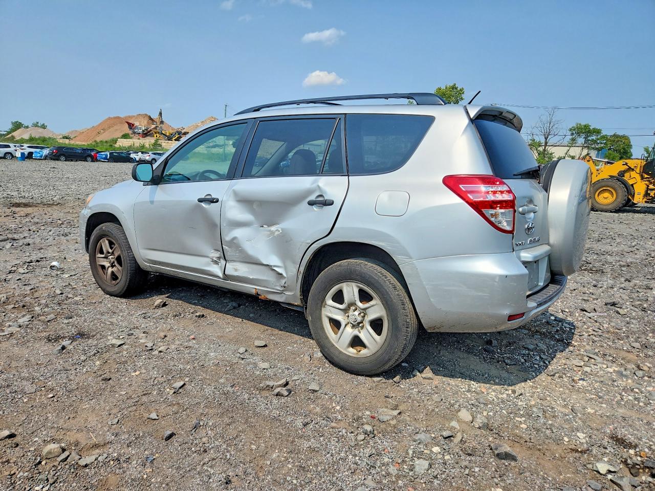 2010 Toyota Rav4 Base Silver vin: 2T3JF4DV0AW071695