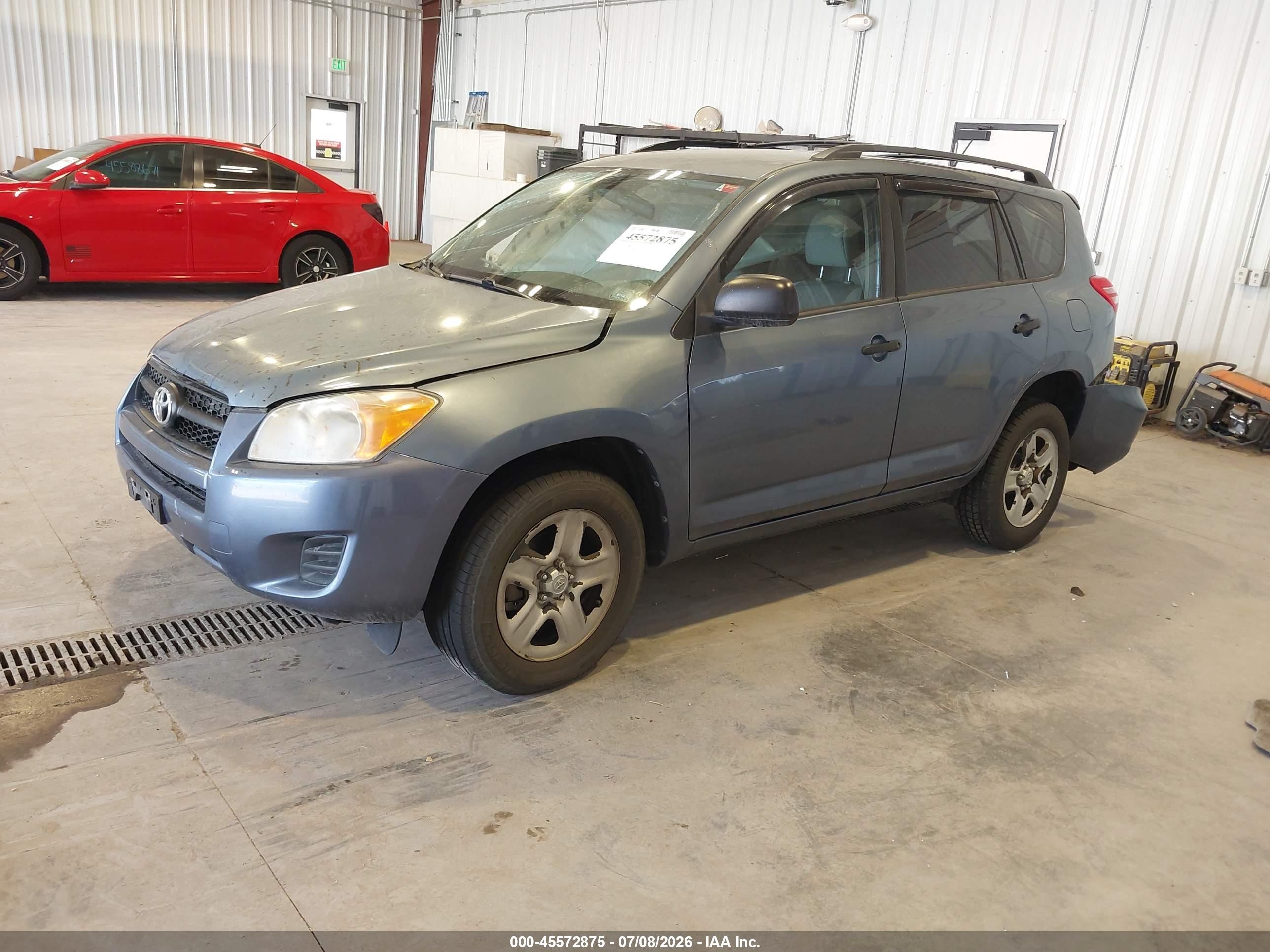2012 Toyota Rav4   Blue vin: 2T3JF4DV1CW218819