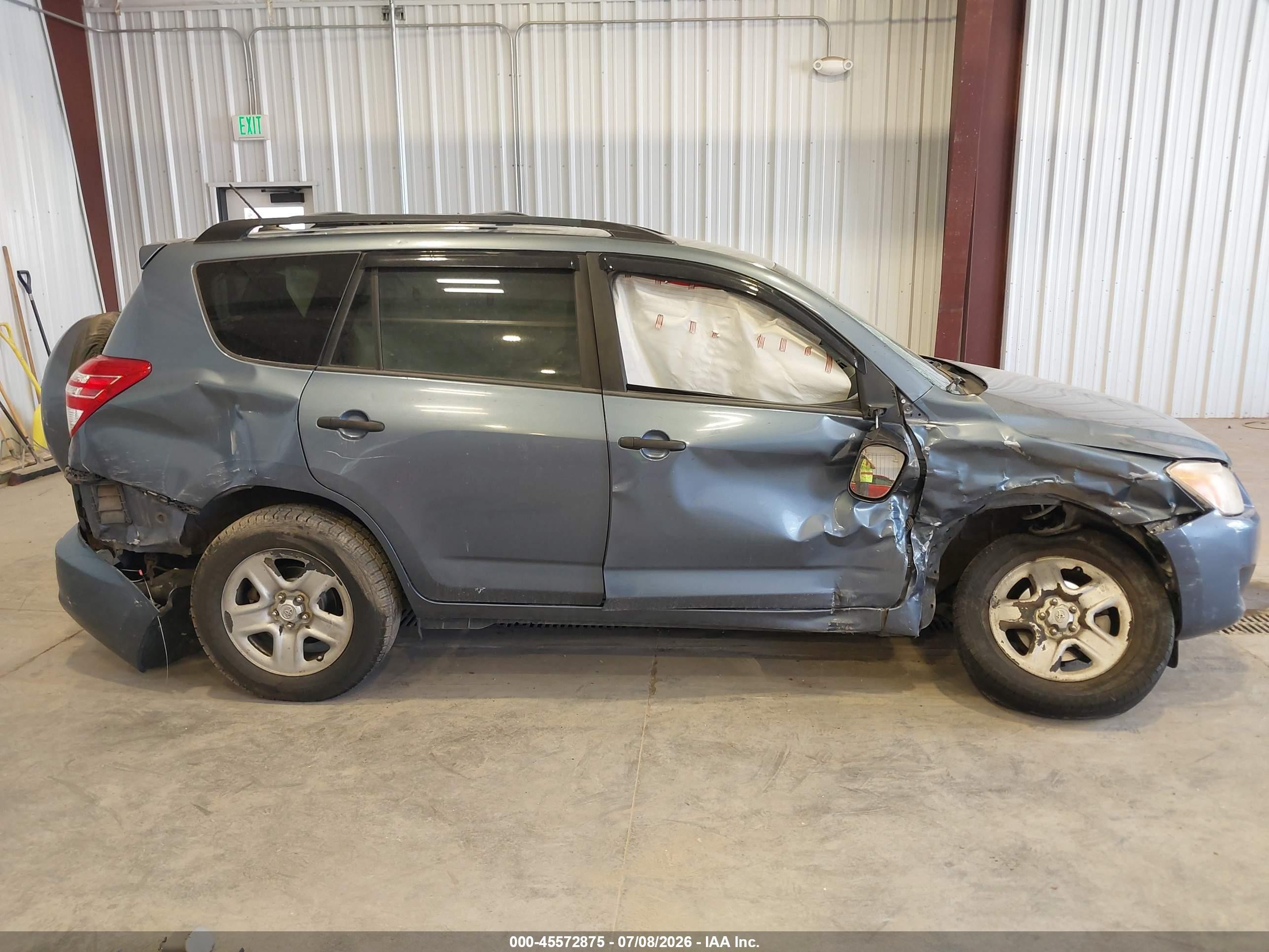 2012 Toyota Rav4   Blue vin: 2T3JF4DV1CW218819