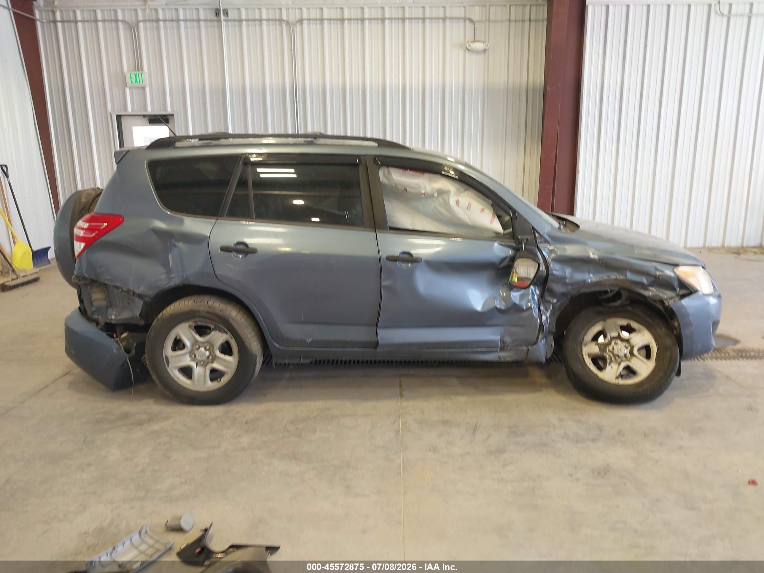 2012 Toyota Rav4   Blue vin: 2T3JF4DV1CW218819