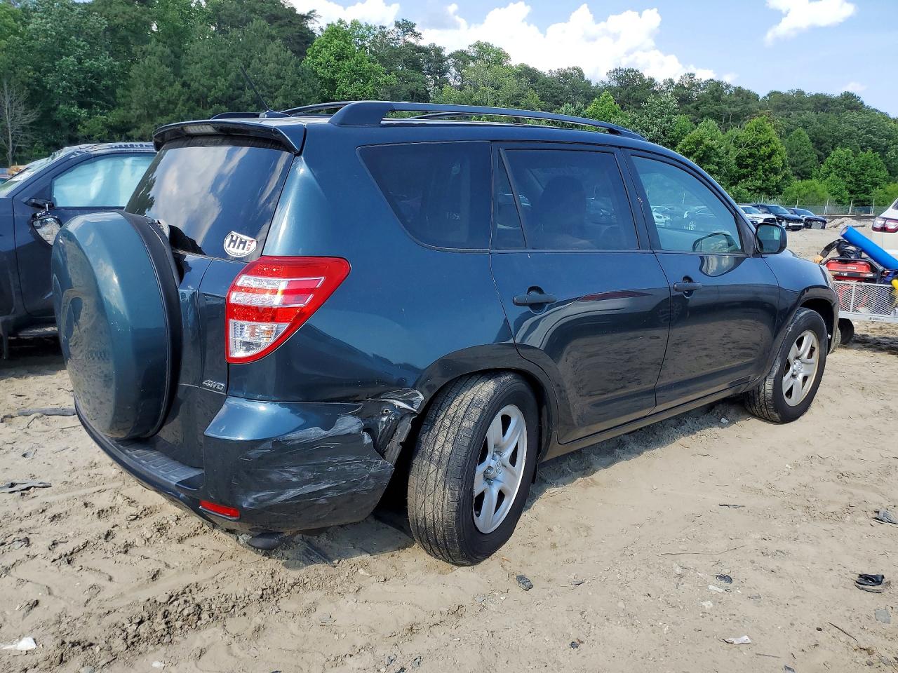 2010 Toyota Rav4 Base Blue vin: 2T3JF4DV2AW025785