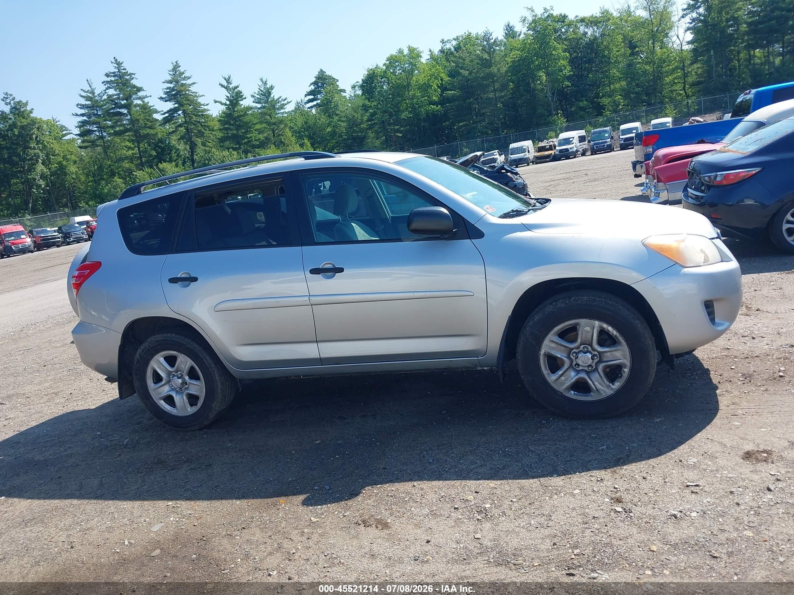 2012 Toyota Rav4   Silver vin: 2T3JF4DV2CW181795