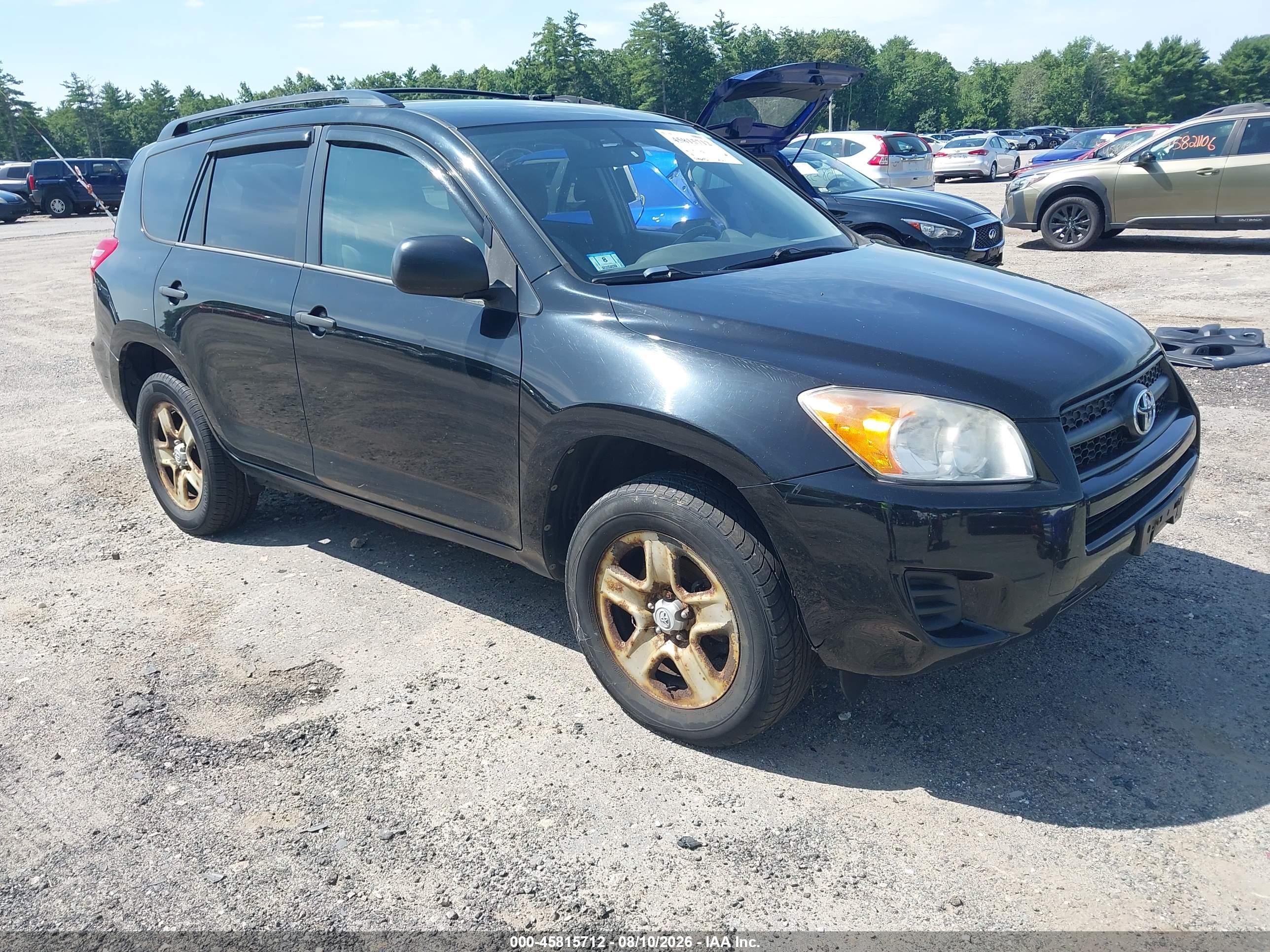2012 Toyota Rav4   Черный vin: 2T3JF4DV2CW244684