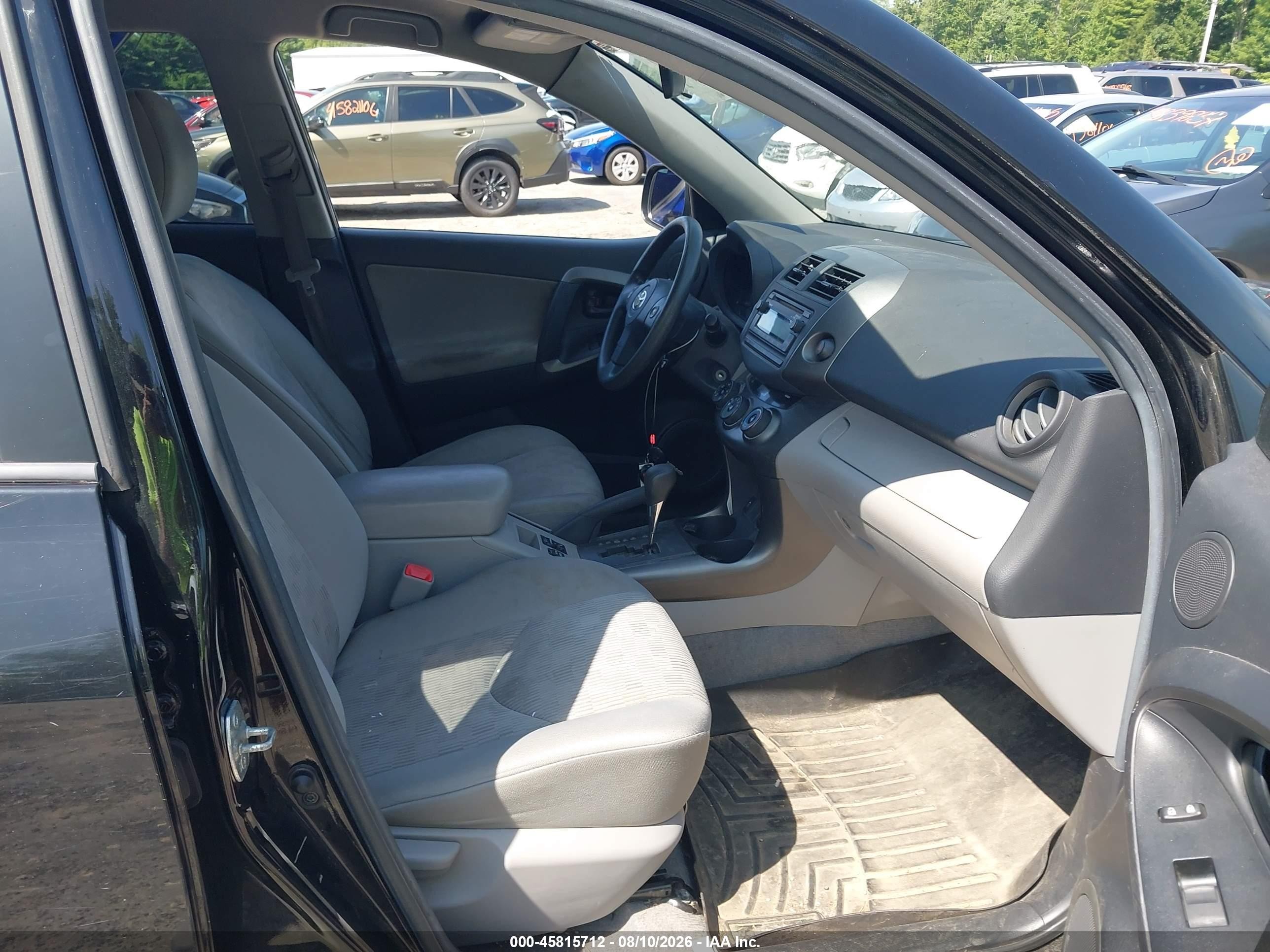 2012 Toyota Rav4   Black vin: 2T3JF4DV2CW244684