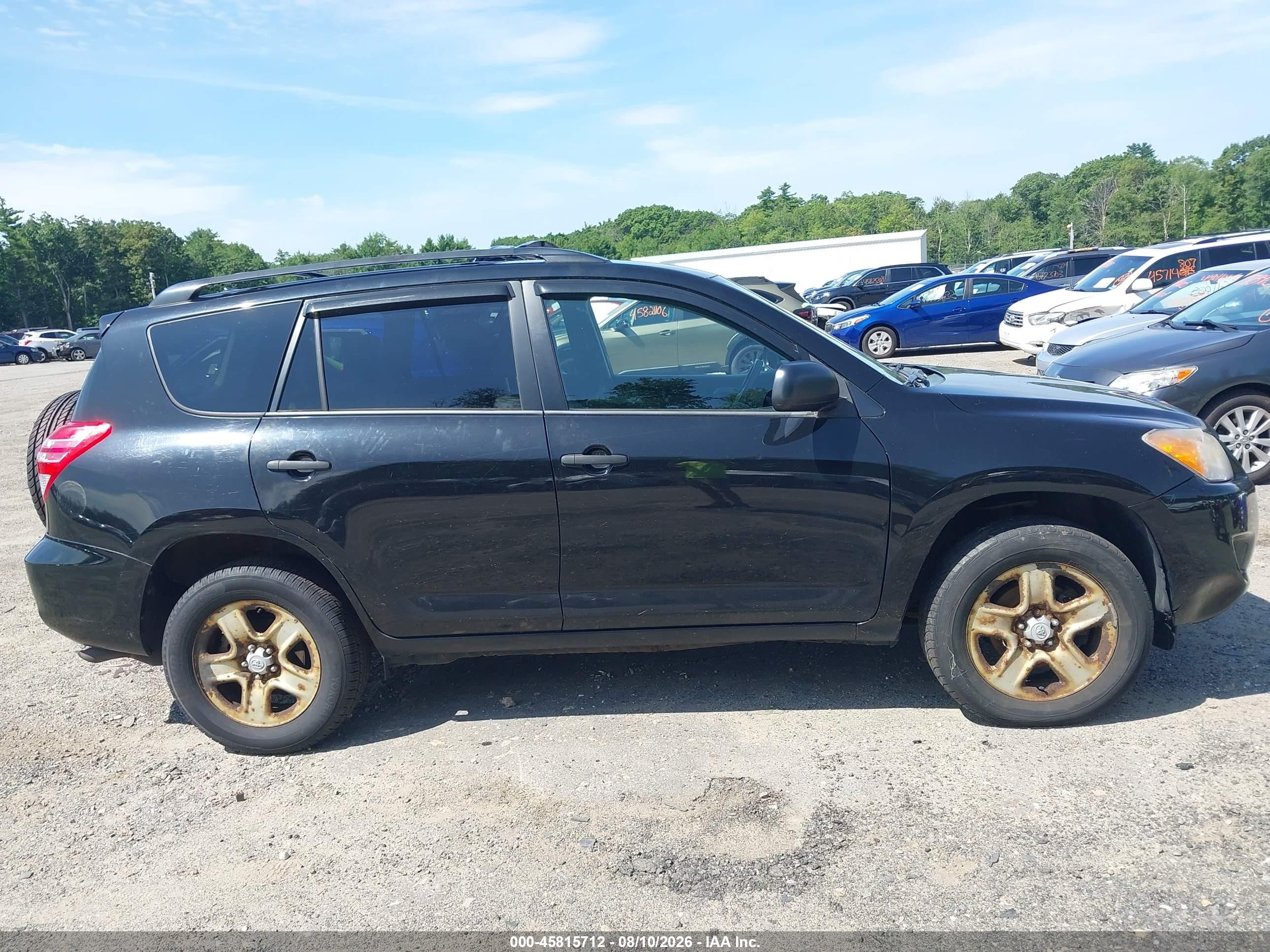 2012 Toyota Rav4   Black vin: 2T3JF4DV2CW244684