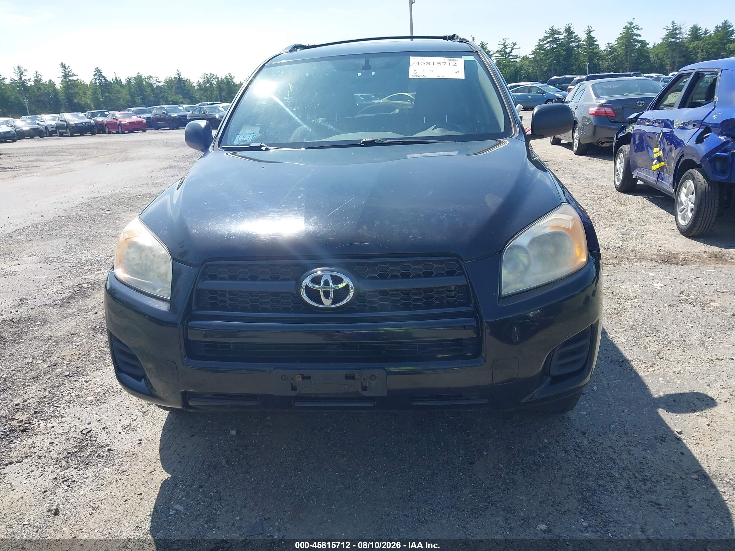2012 Toyota Rav4   Black vin: 2T3JF4DV2CW244684